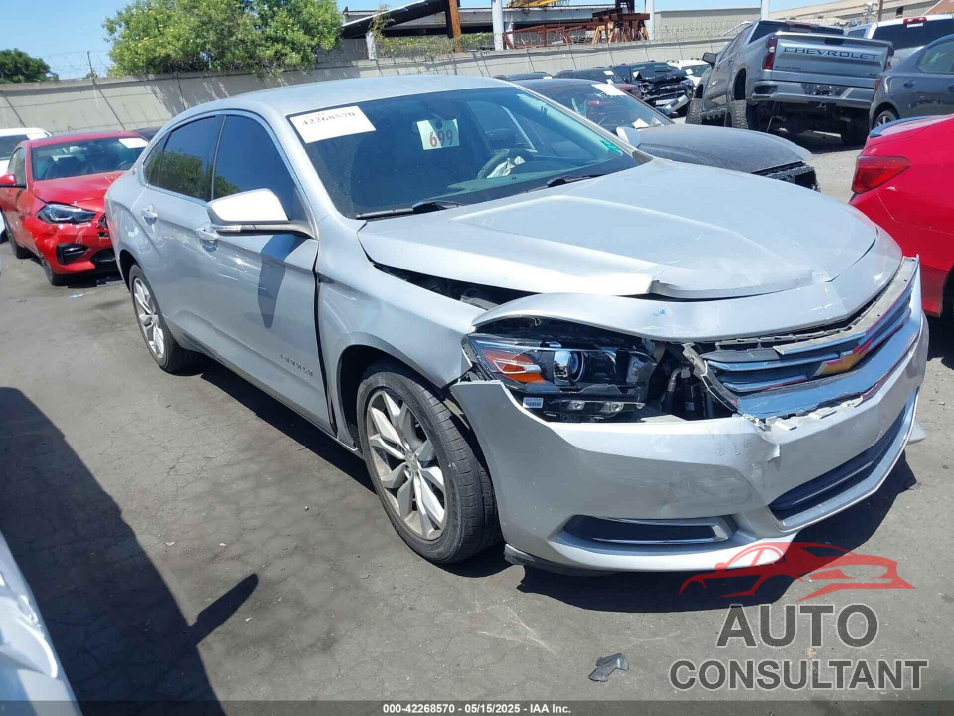 CHEVROLET IMPALA 2017 - 2G1105S37H9102706