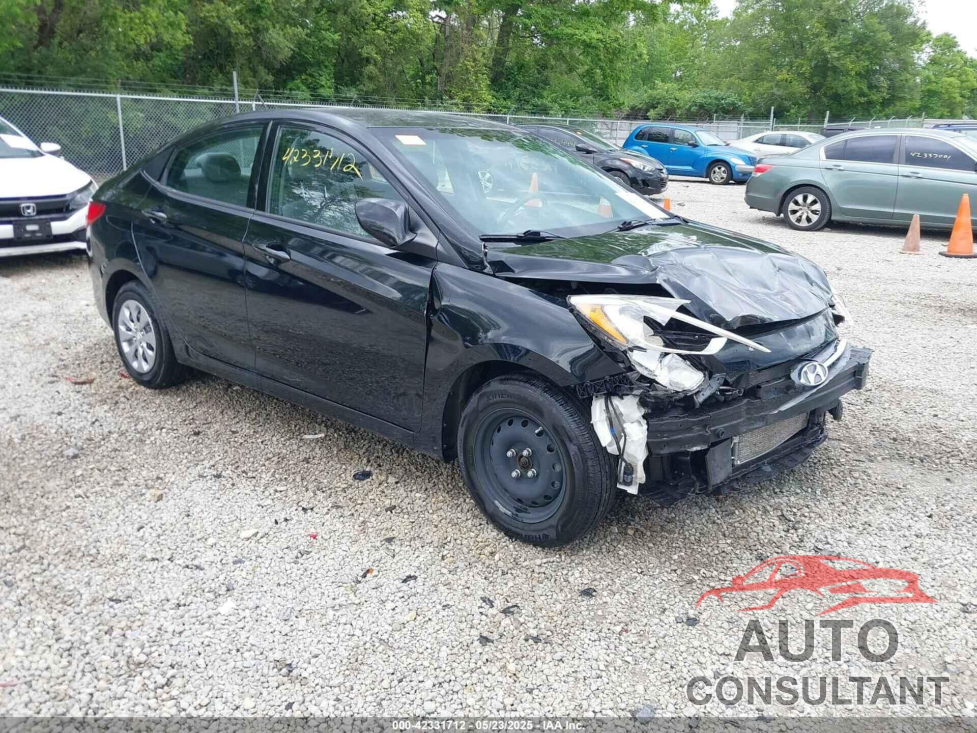 HYUNDAI ACCENT 2017 - KMHCT4AE7HU363918