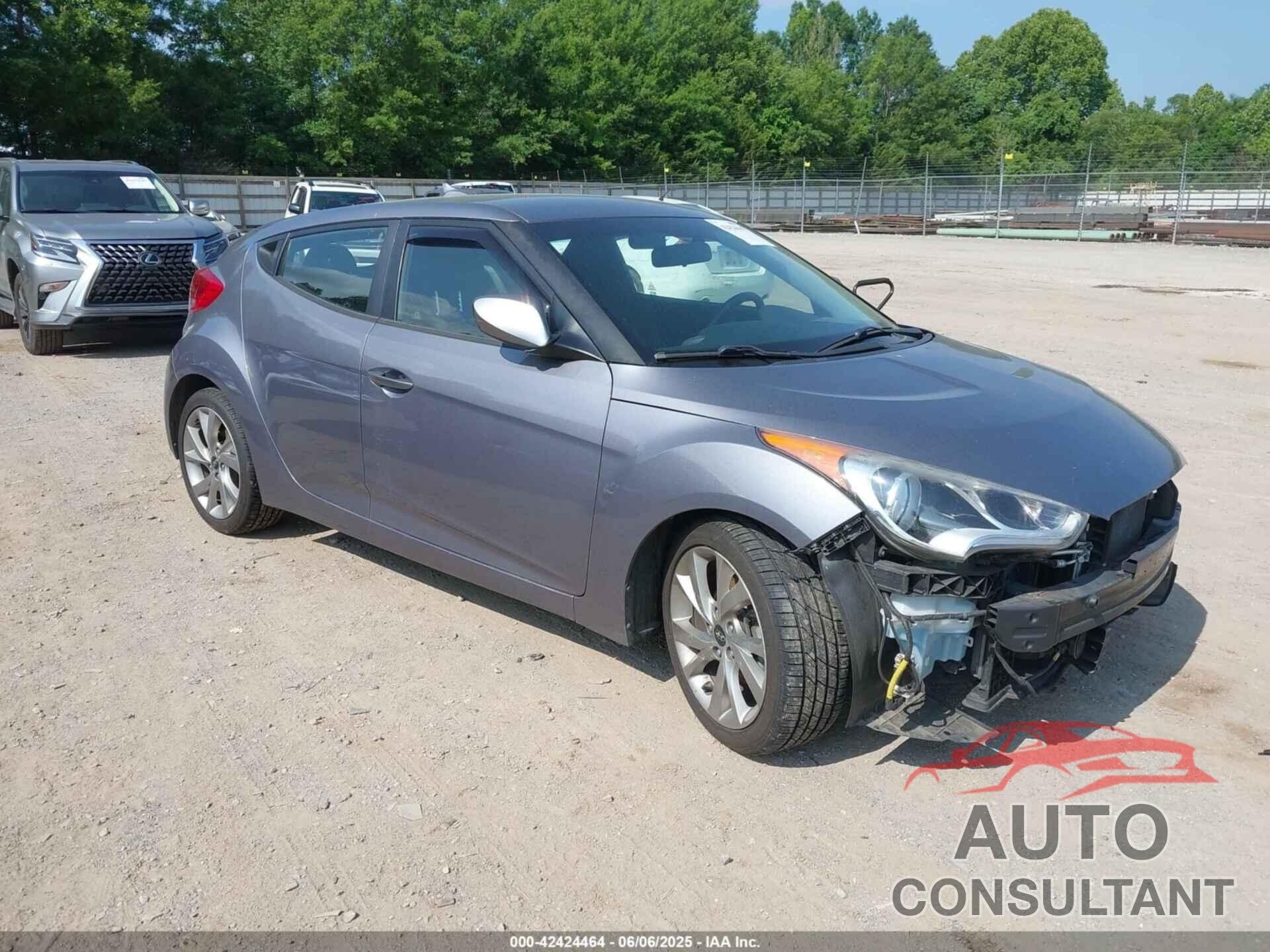 HYUNDAI VELOSTER 2016 - KMHTC6AD9GU284901