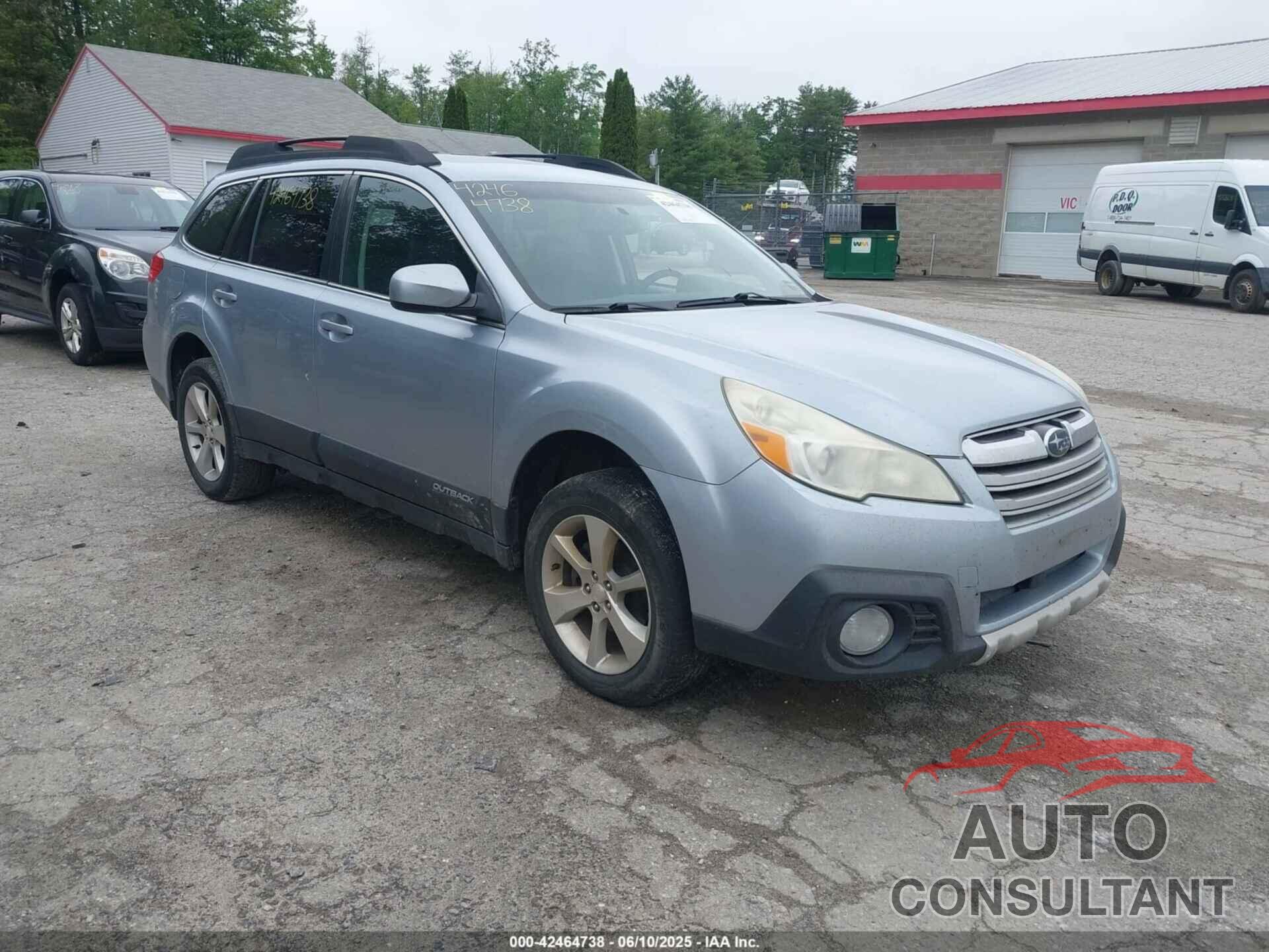 SUBARU OUTBACK 2013 - 4S4BRBKC4D3276859