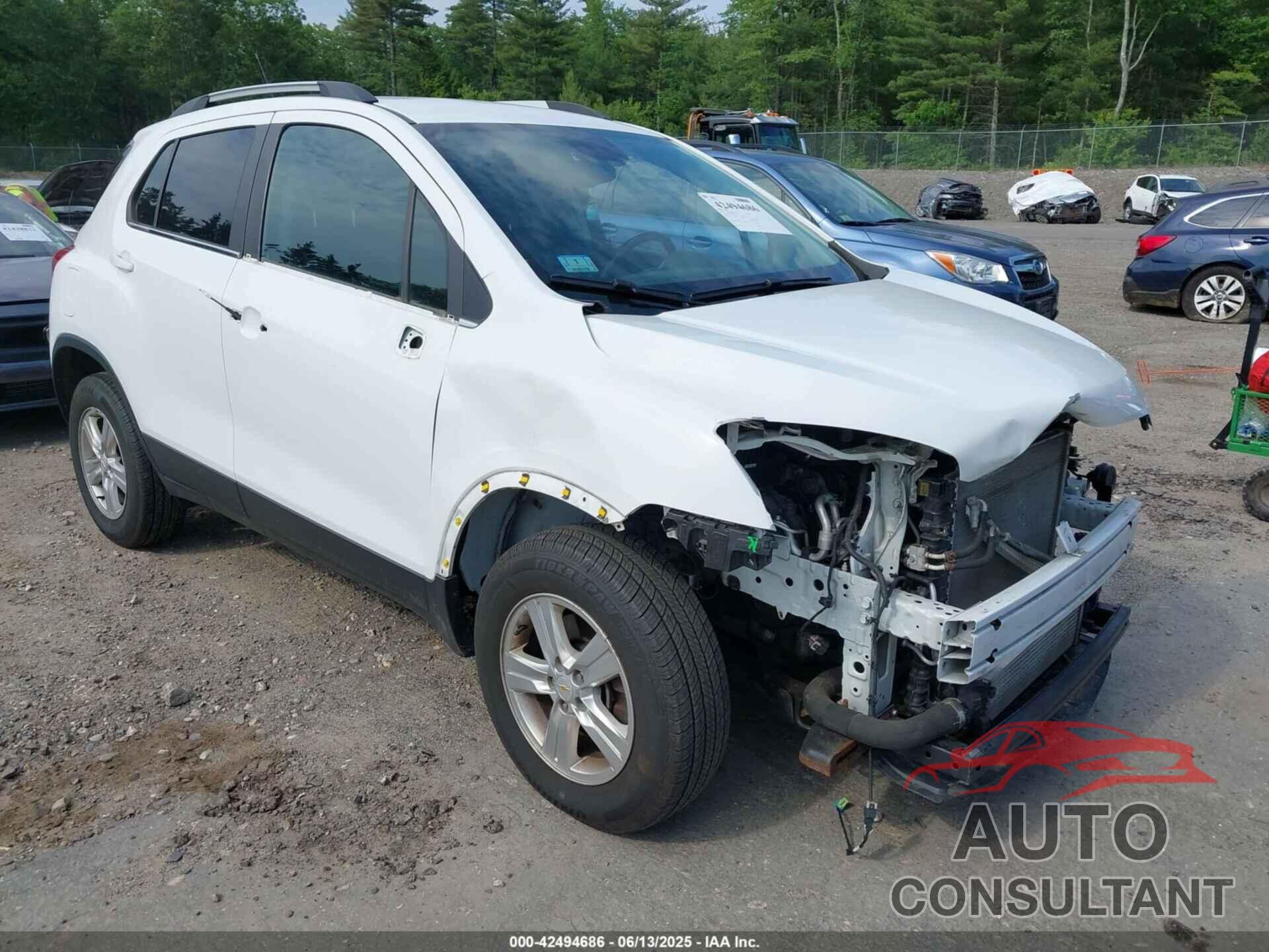 CHEVROLET TRAX 2016 - KL7CJPSB1GB510323