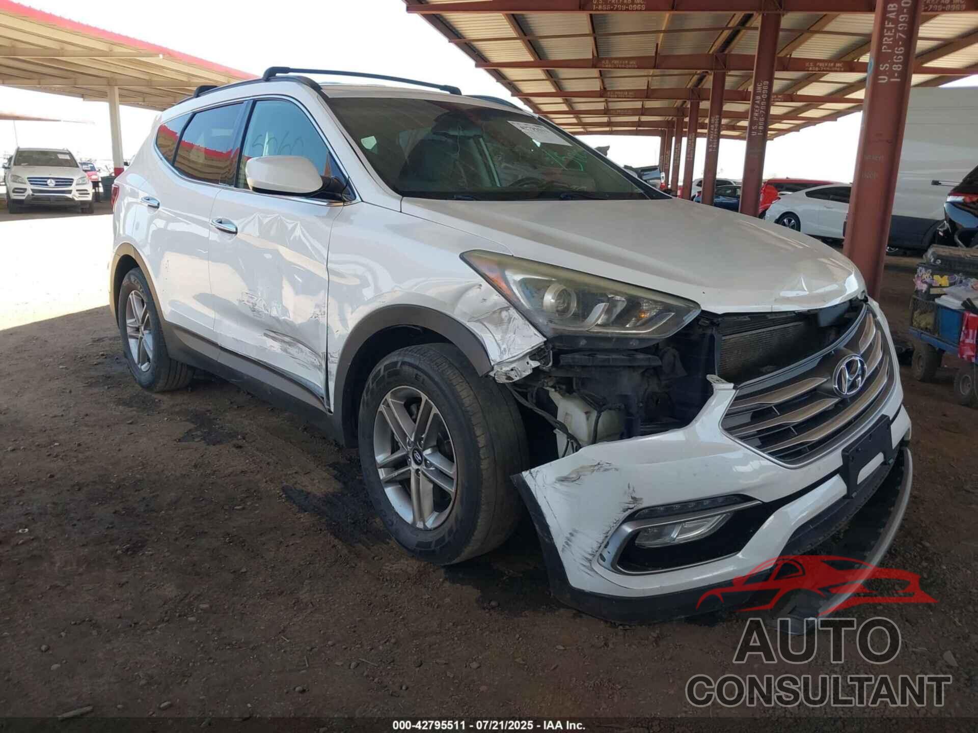 HYUNDAI SANTA FE SPORT 2017 - 5NMZU3LB2HH027271