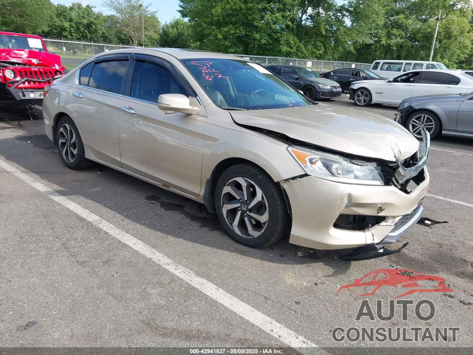 HONDA ACCORD 2017 - 1HGCR2F96HA008812