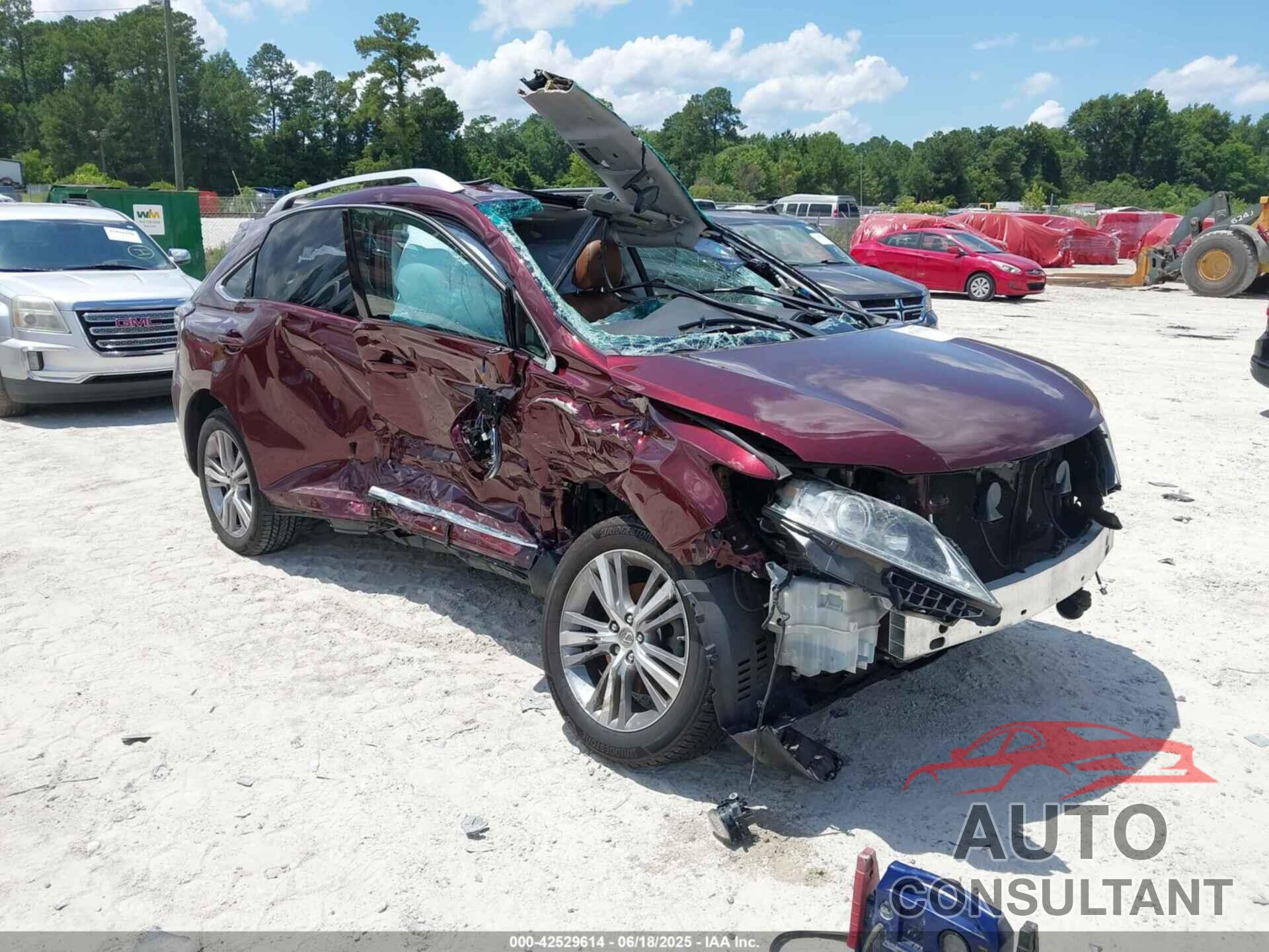 LEXUS RX 350 2015 - 2T2ZK1BA7FC155183