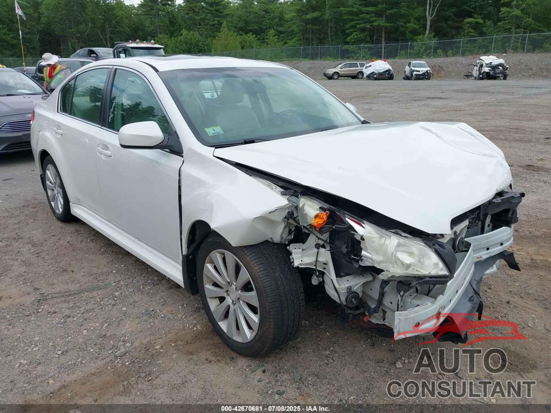 SUBARU LEGACY 2011 - 4S3BMDK63B2241256