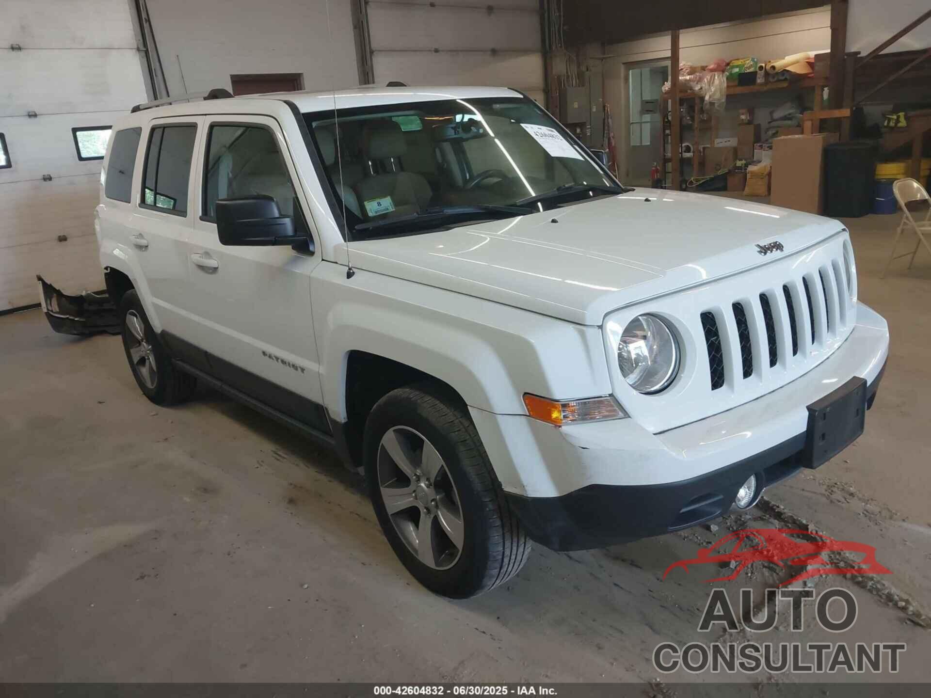 JEEP PATRIOT 2017 - 1C4NJRFB4HD196240