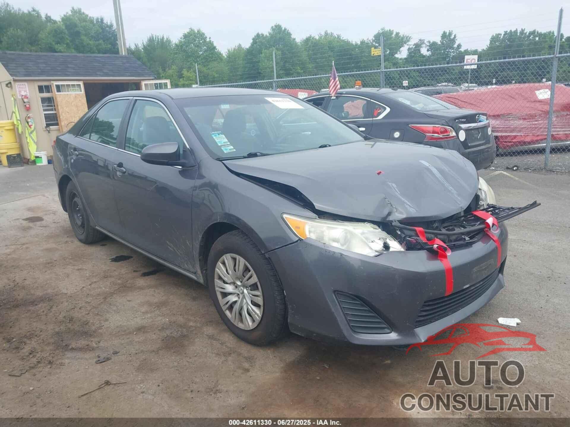 TOYOTA CAMRY 2012 - 4T4BF1FK4CR207561