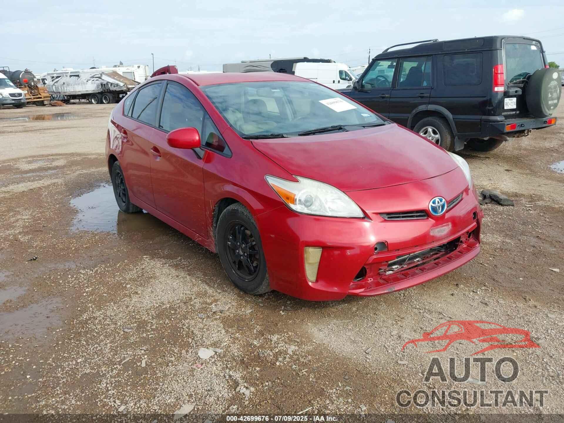 TOYOTA PRIUS 2014 - JTDKN3DUXE1736938
