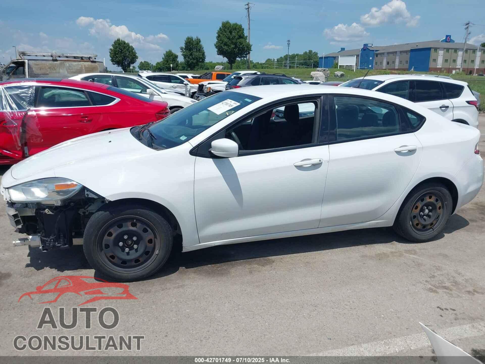 DODGE DART 2014 - 1C3CDFAA4ED833574