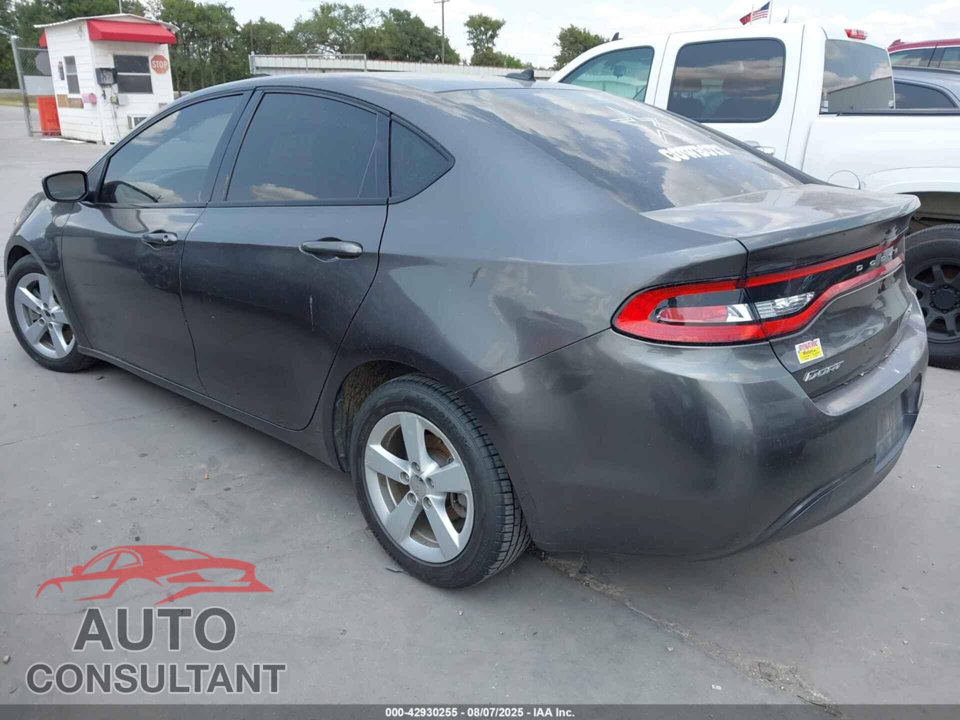 DODGE DART 2015 - 1C3CDFBB3FD265035