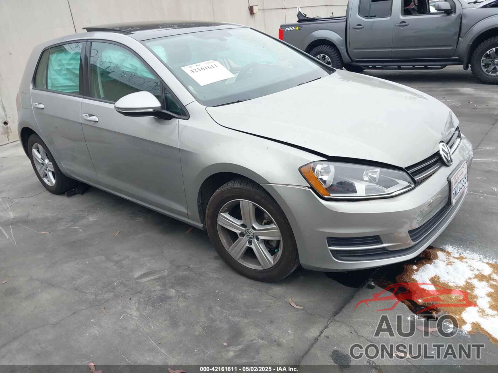 VOLKSWAGEN GOLF 2017 - 3VW217AU0HM073021