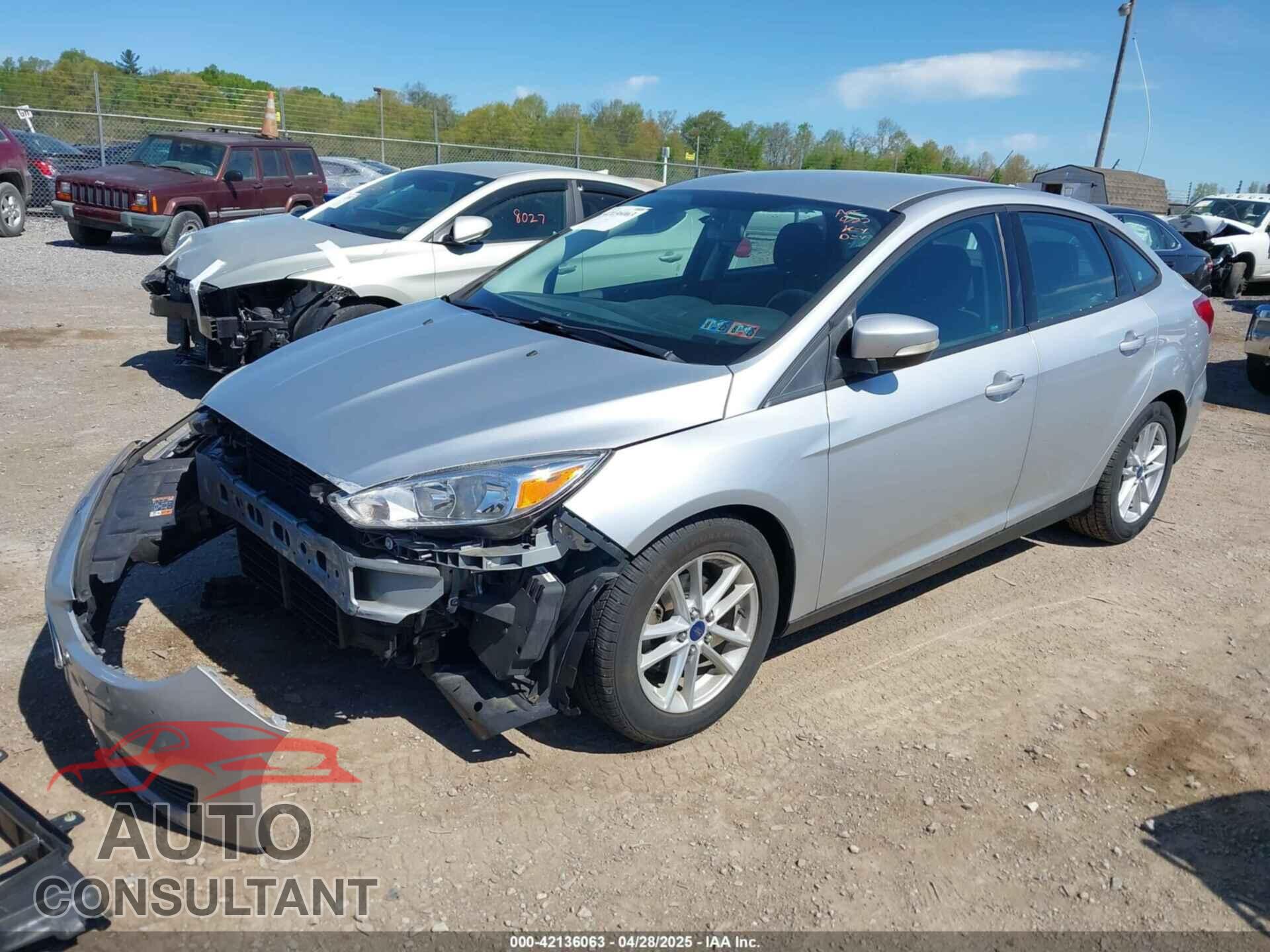FORD FOCUS 2017 - 1FADP3F2XHL297608