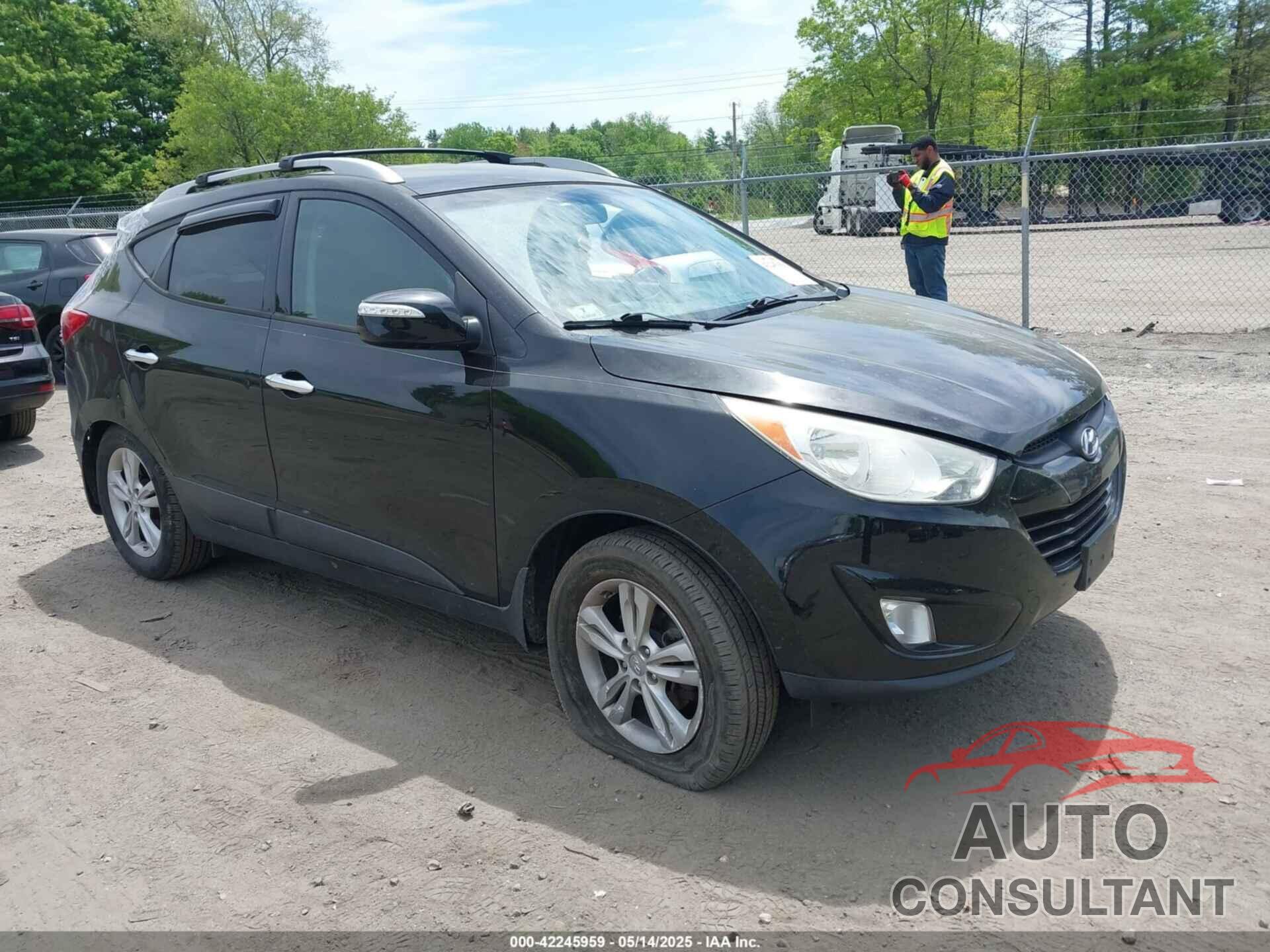 HYUNDAI TUCSON 2013 - KM8JU3AC8DU722605