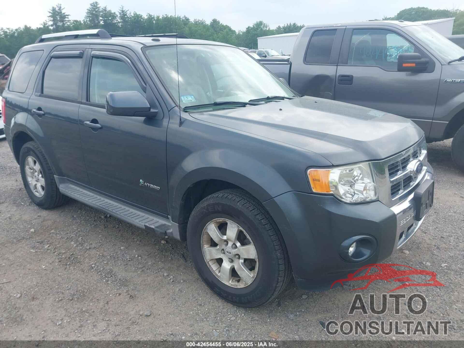 FORD ESCAPE HYBRID 2009 - 1FMCU59309KB22463