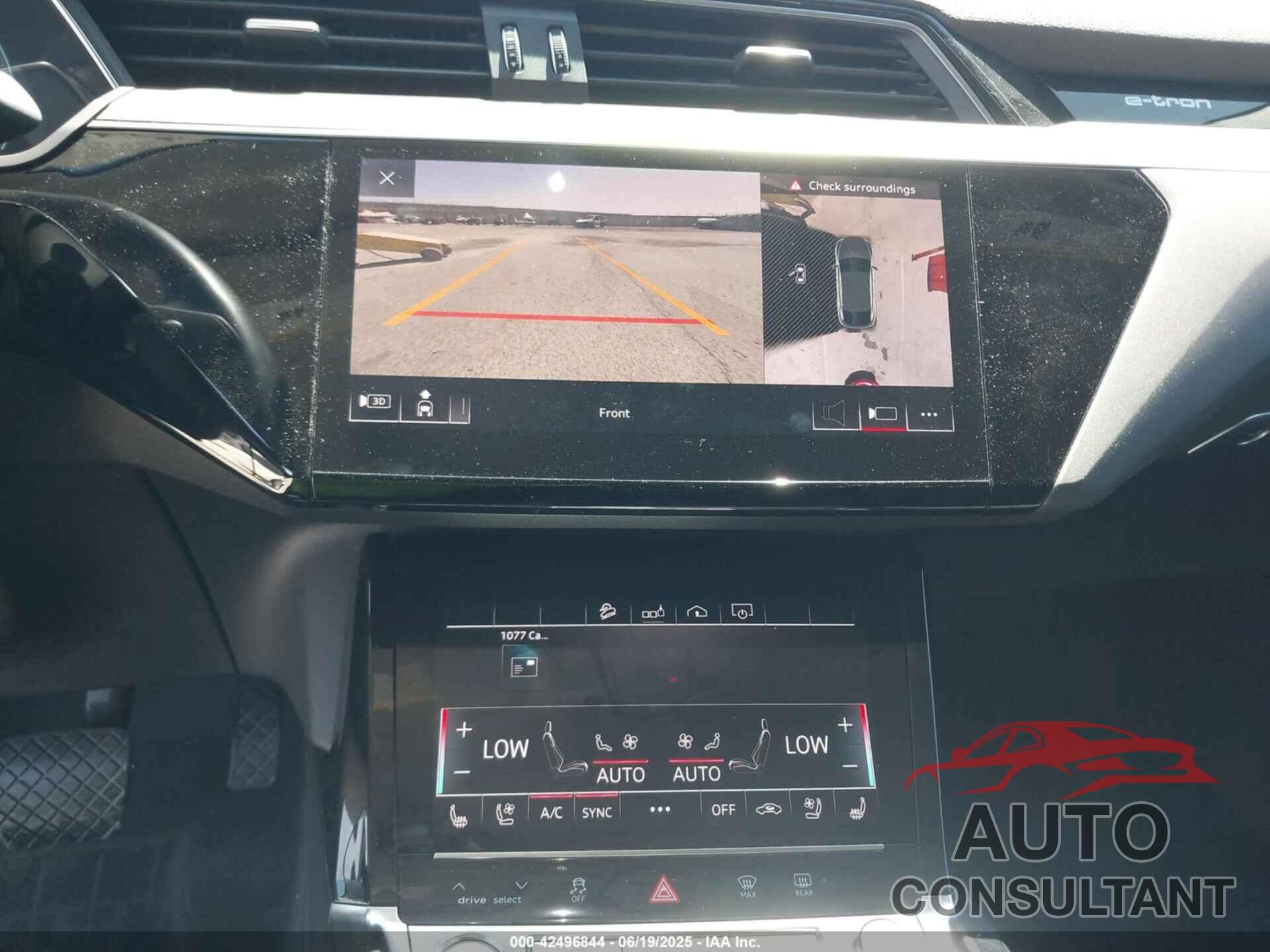 AUDI E-TRON SPORTBACK 2020 - WA12ABGE6LB035499
