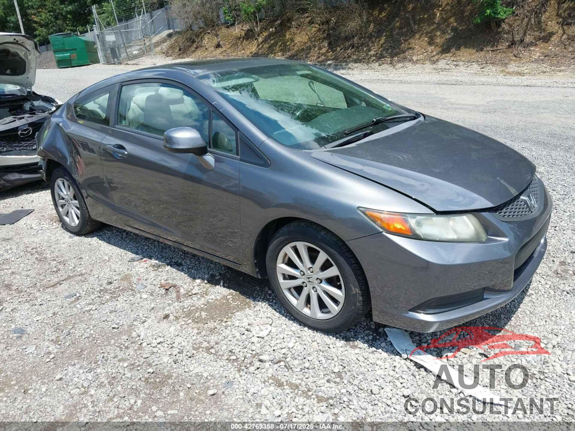 HONDA CIVIC 2012 - 2HGFG3B87CH513936