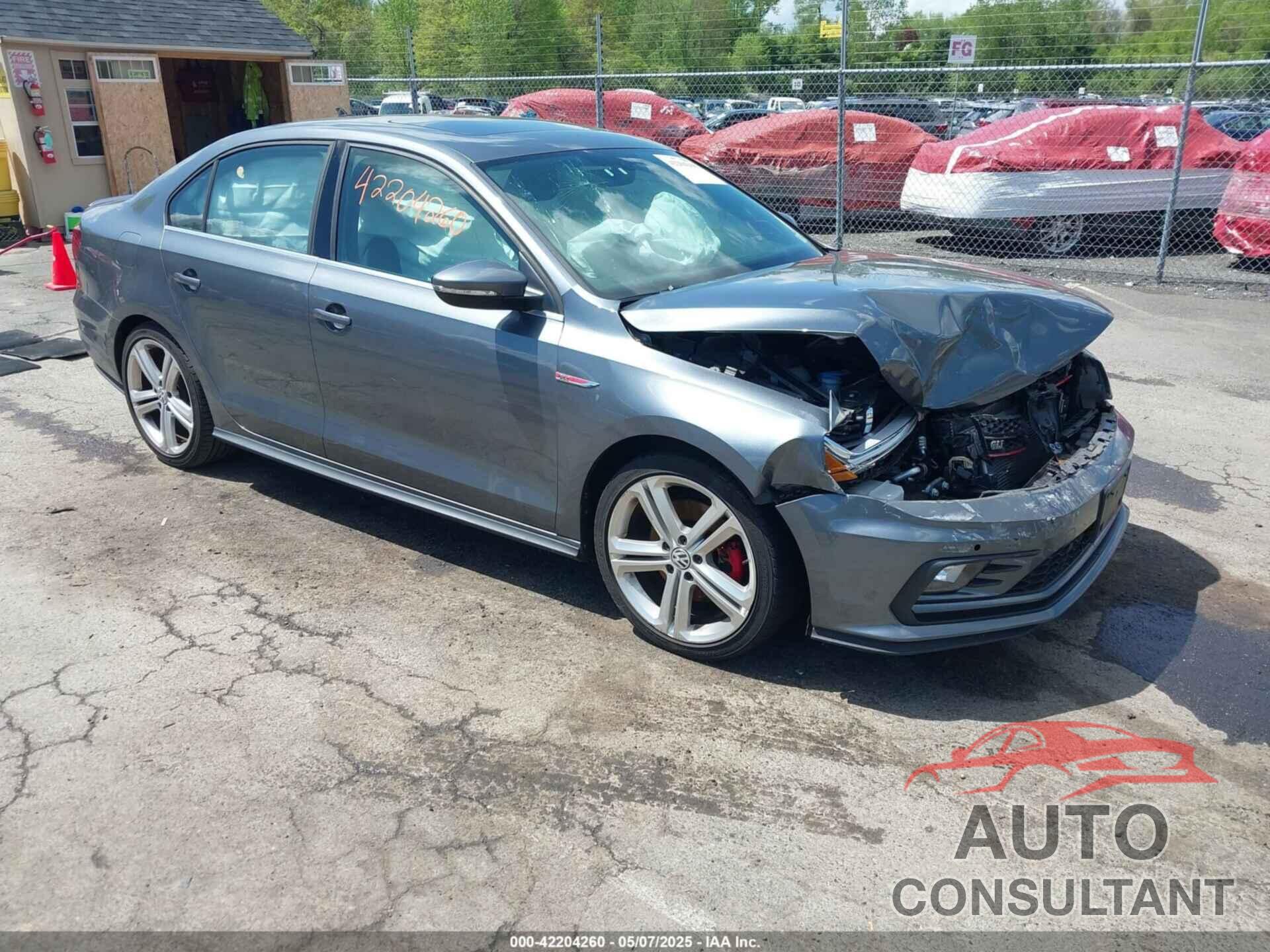 VOLKSWAGEN JETTA 2017 - 3VW5T7AJ3HM253445