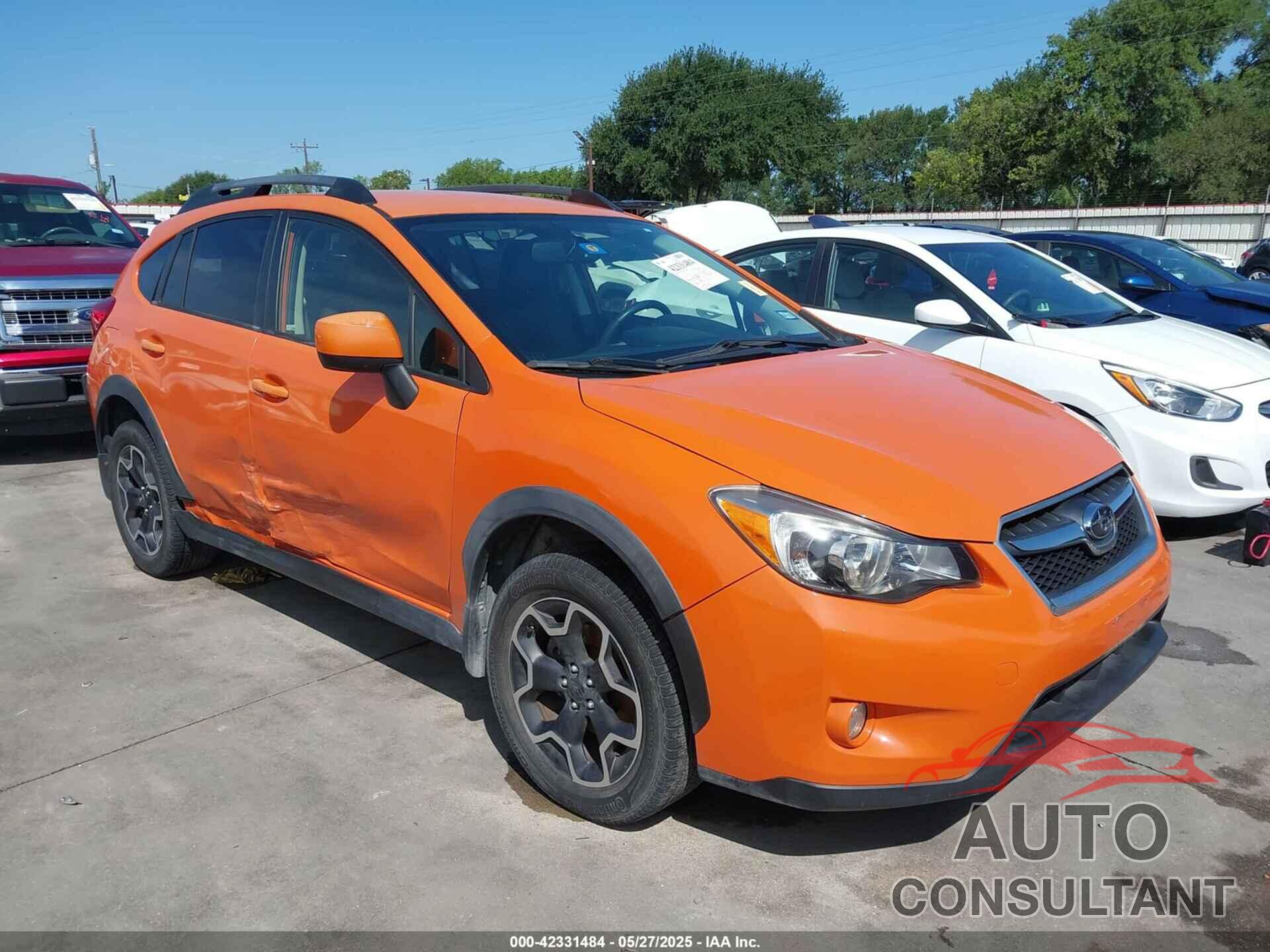 SUBARU XV CROSSTREK 2013 - JF2GPAGCXDH834642