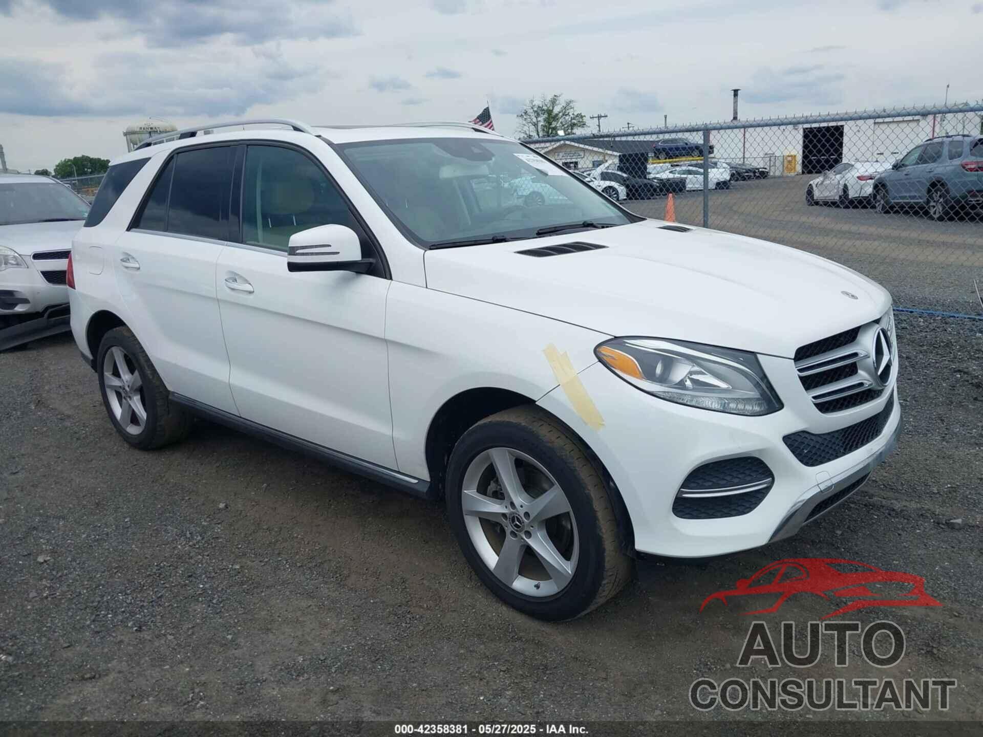 MERCEDES-BENZ GLE 350 2018 - 4JGDA5HB6JB163321