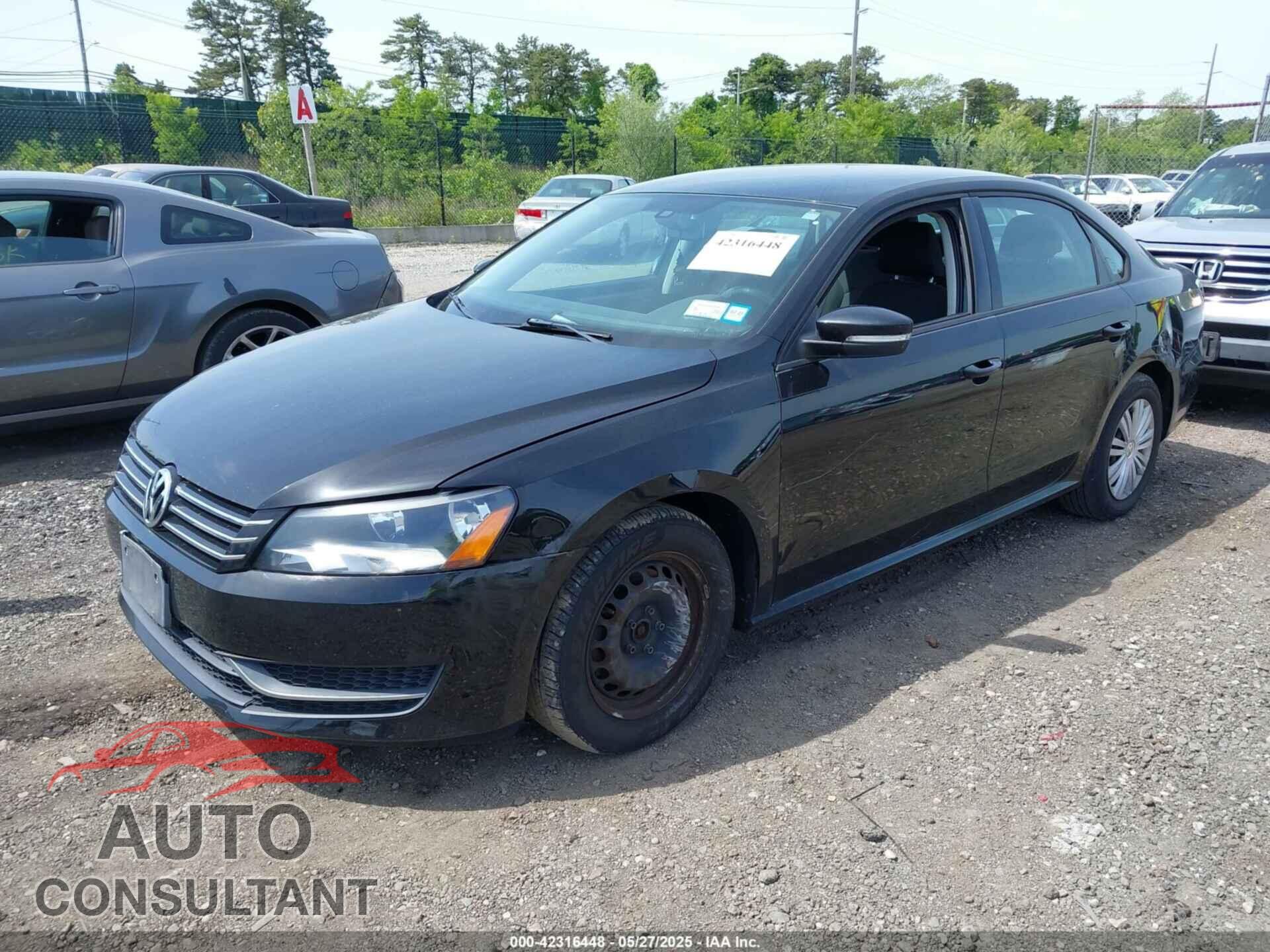 VOLKSWAGEN PASSAT 2014 - 1VWAP7A3XEC008370
