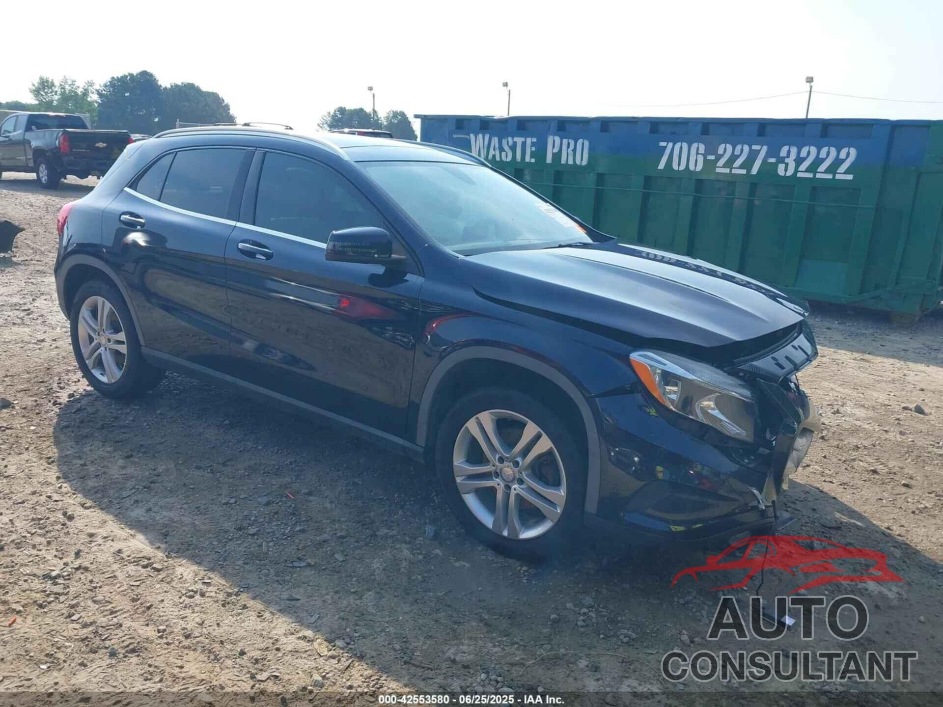 MERCEDES-BENZ GLA 250 2017 - WDCTG4EB4HJ300408
