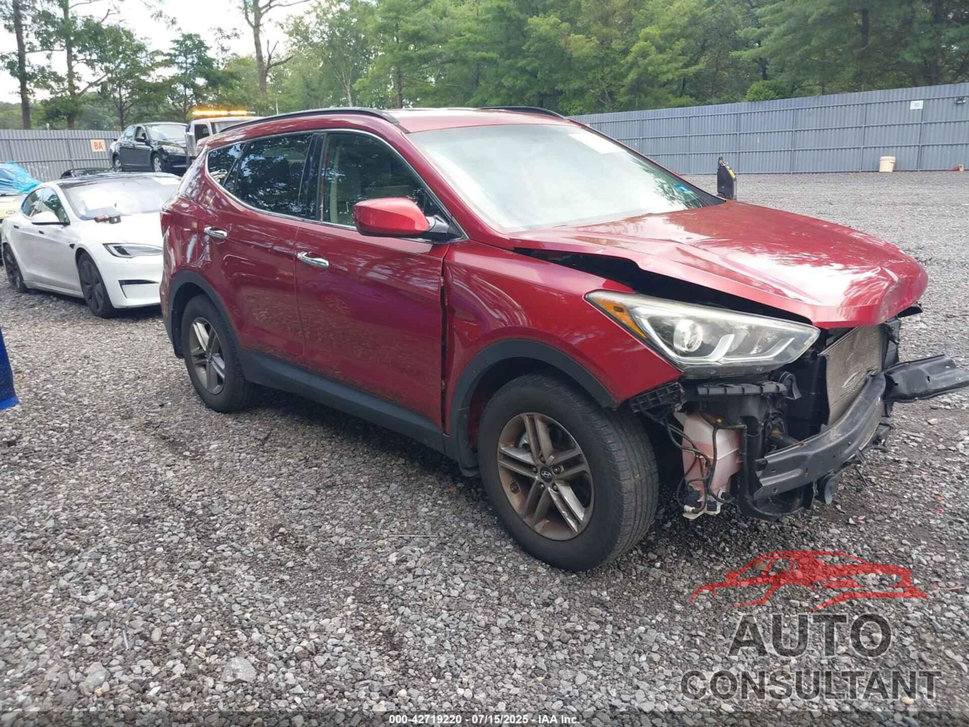 HYUNDAI SANTA FE SPORT 2017 - 5XYZUDLB8HG411703