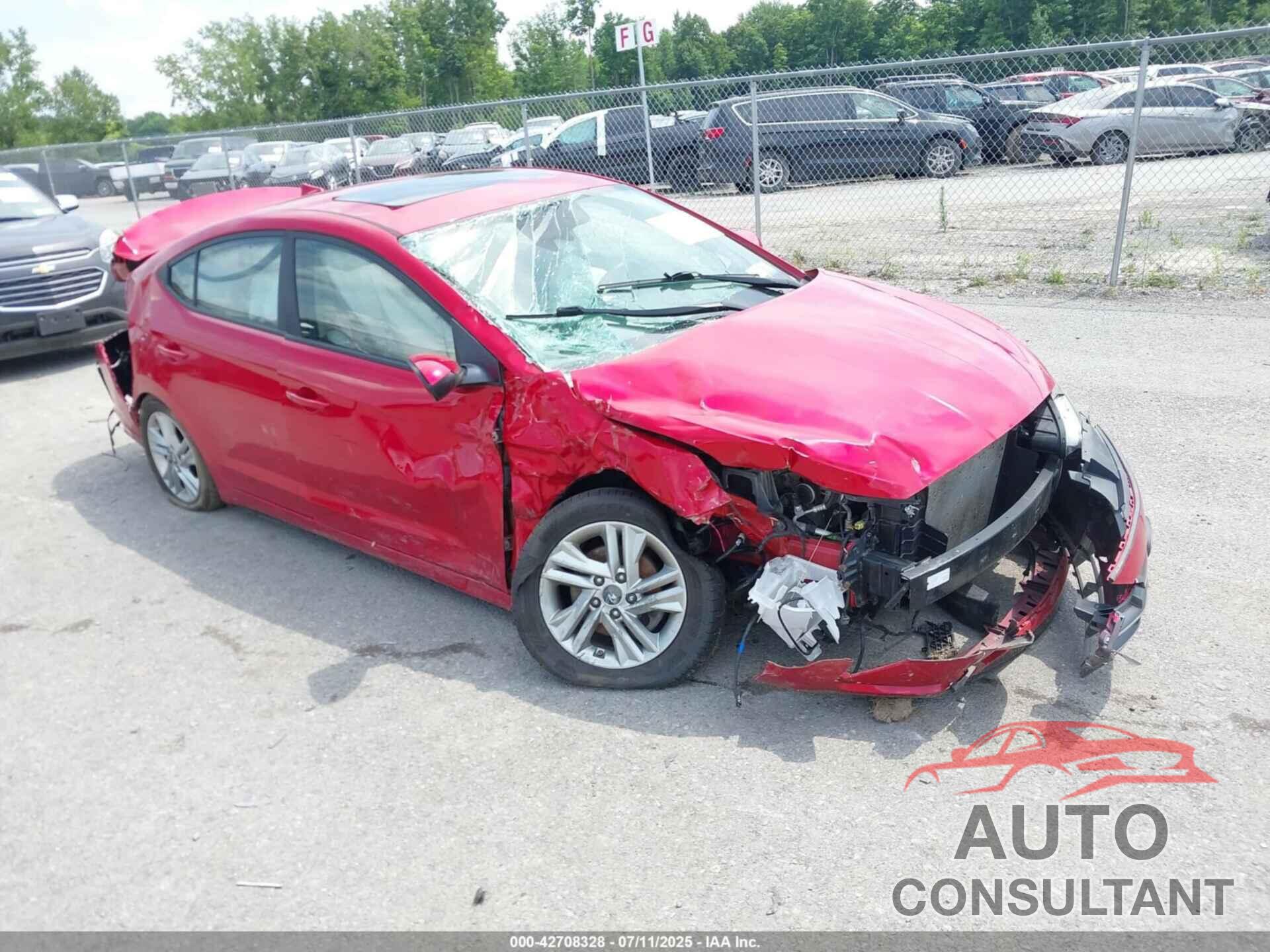 HYUNDAI ELANTRA 2020 - 5NPD84LFXLH632240