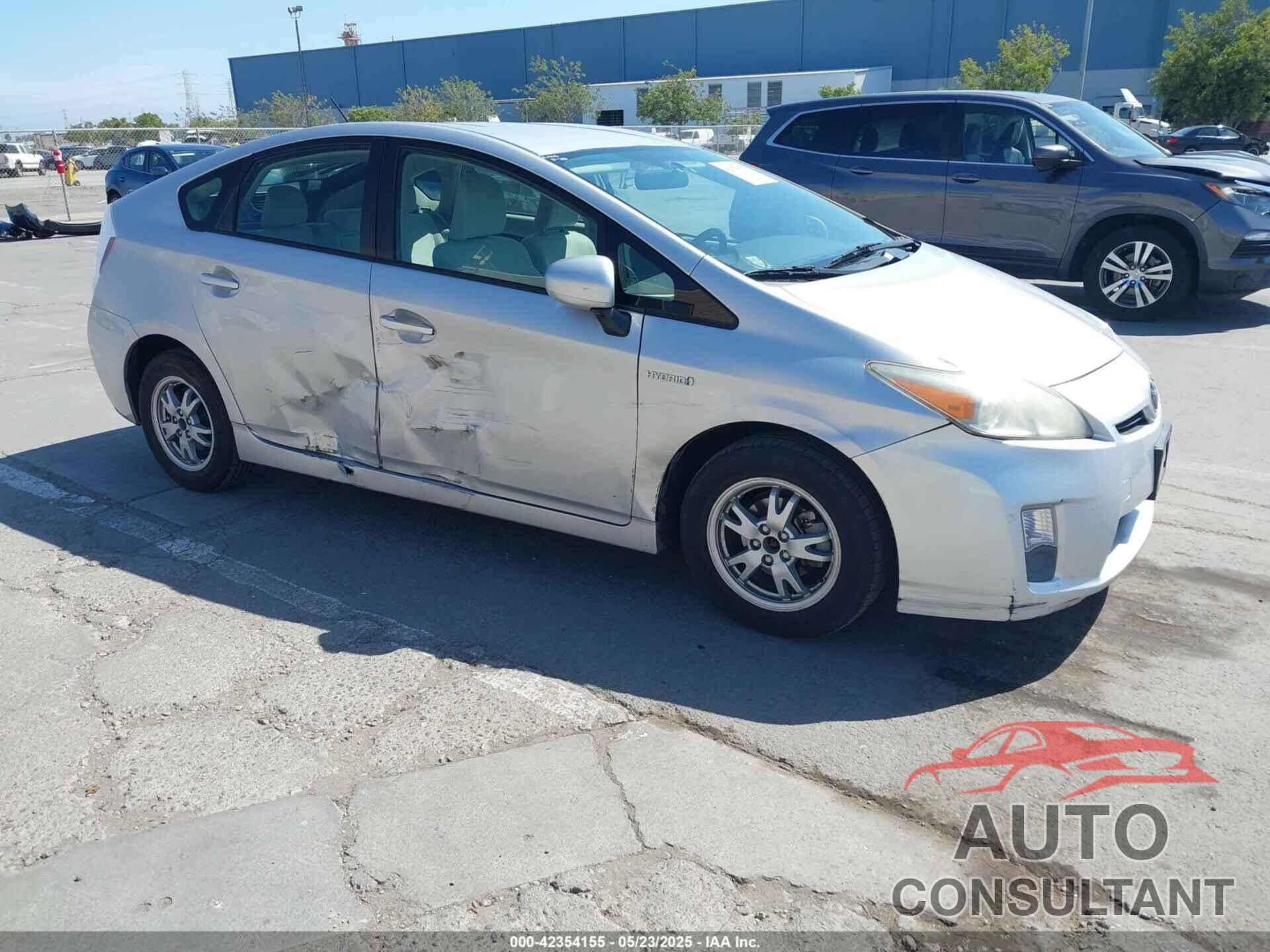 TOYOTA PRIUS 2010 - JTDKN3DU2A0024116
