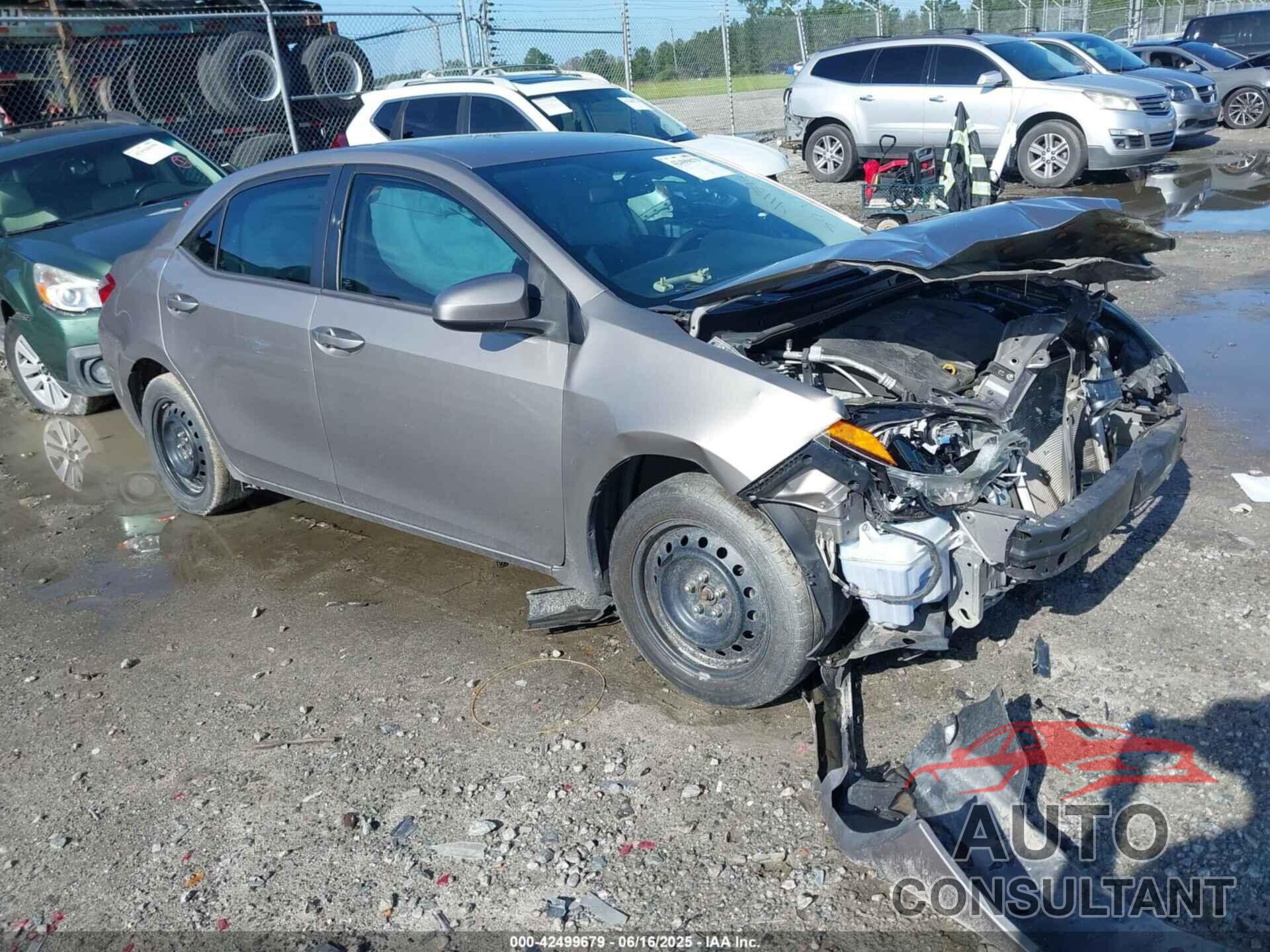 TOYOTA COROLLA 2015 - 2T1BURHE6FC411399