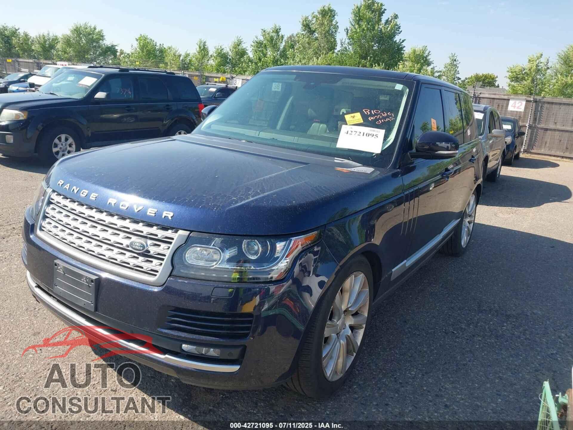 LAND ROVER RANGE ROVER 2016 - SALGS2EF1GA300418