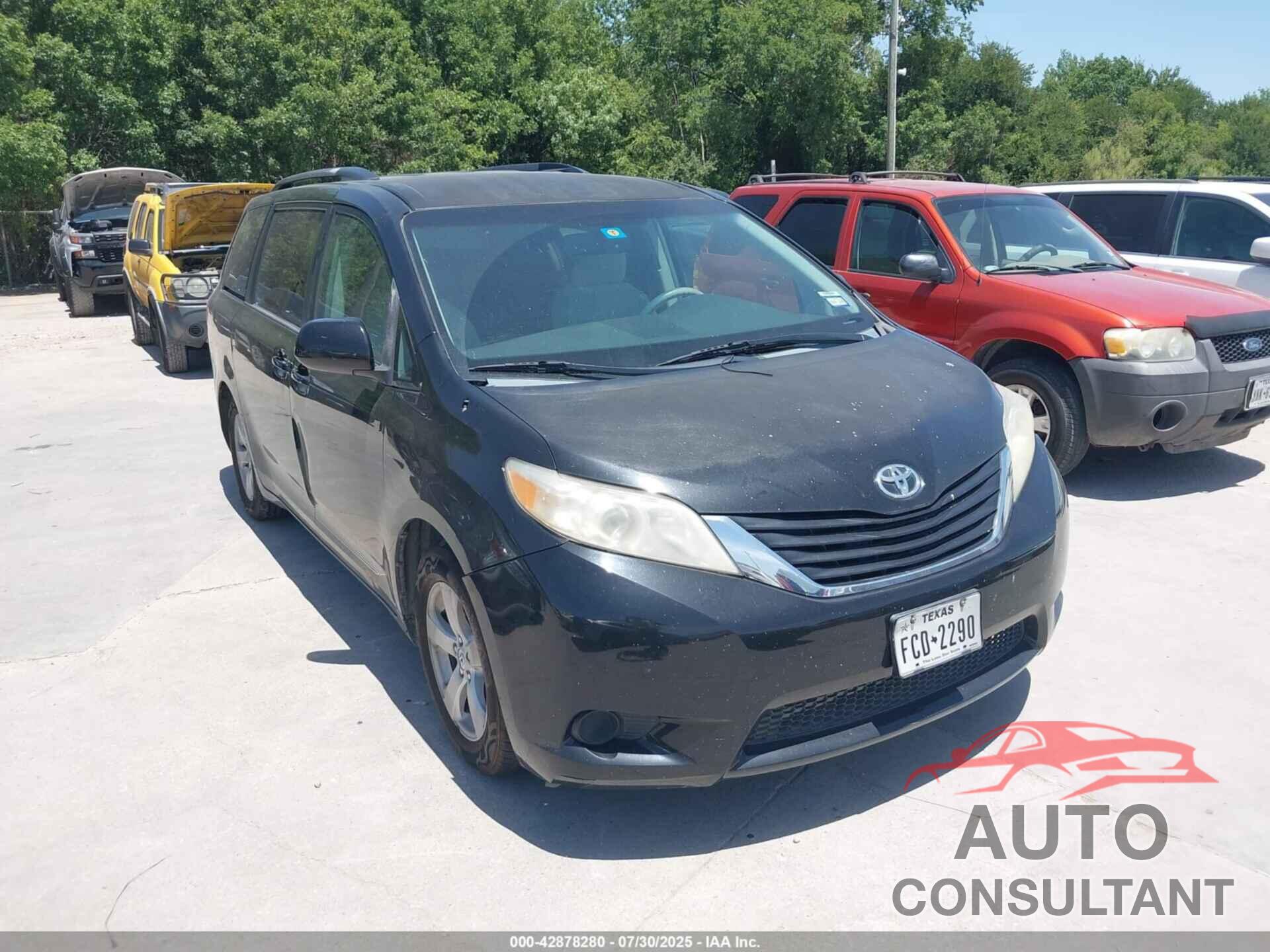 TOYOTA SIENNA 2013 - 5TDKK3DC4DS356804