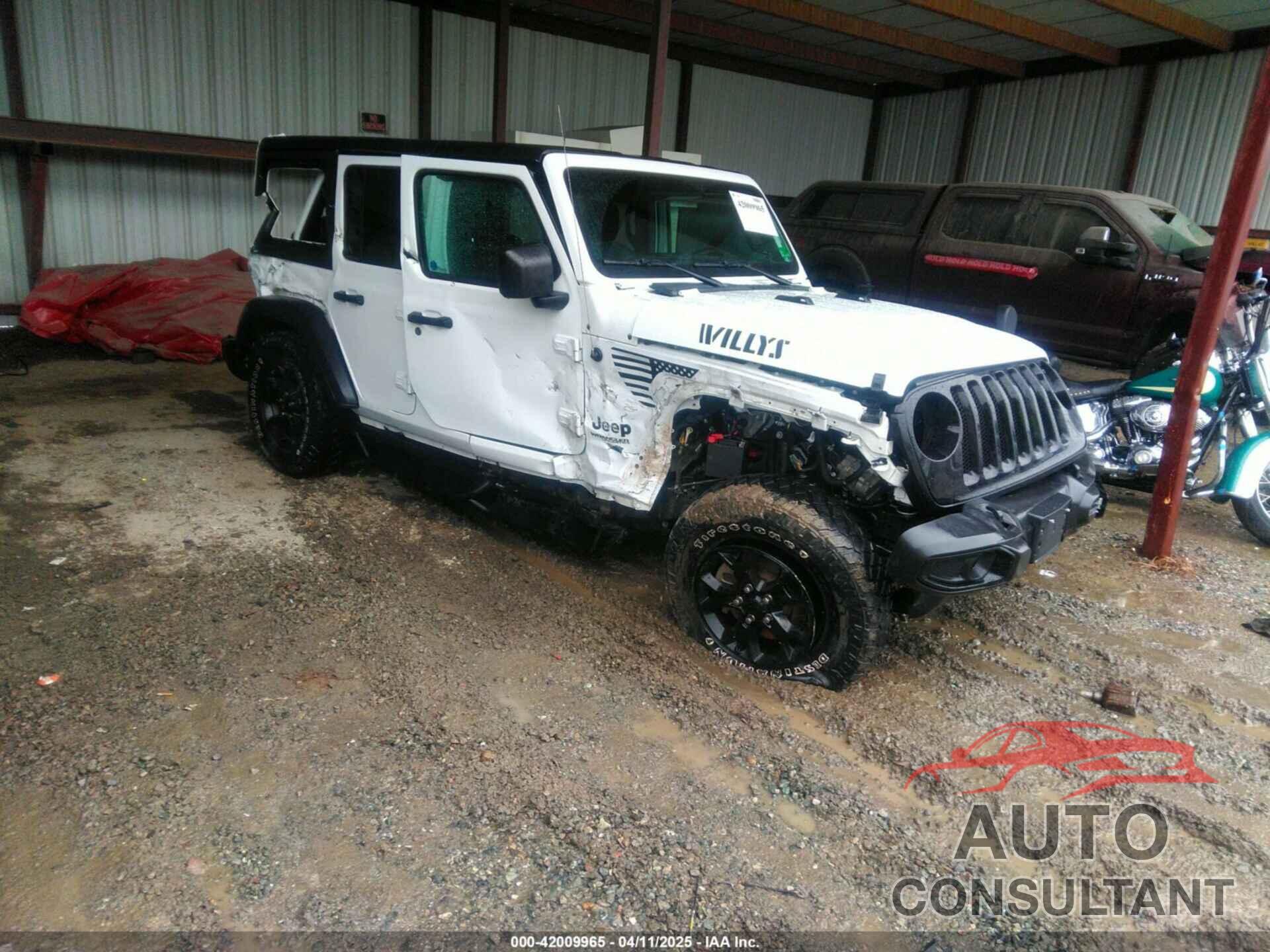 JEEP WRANGLER UNLIMITED 2021 - 1C4HJXDN6MW616741