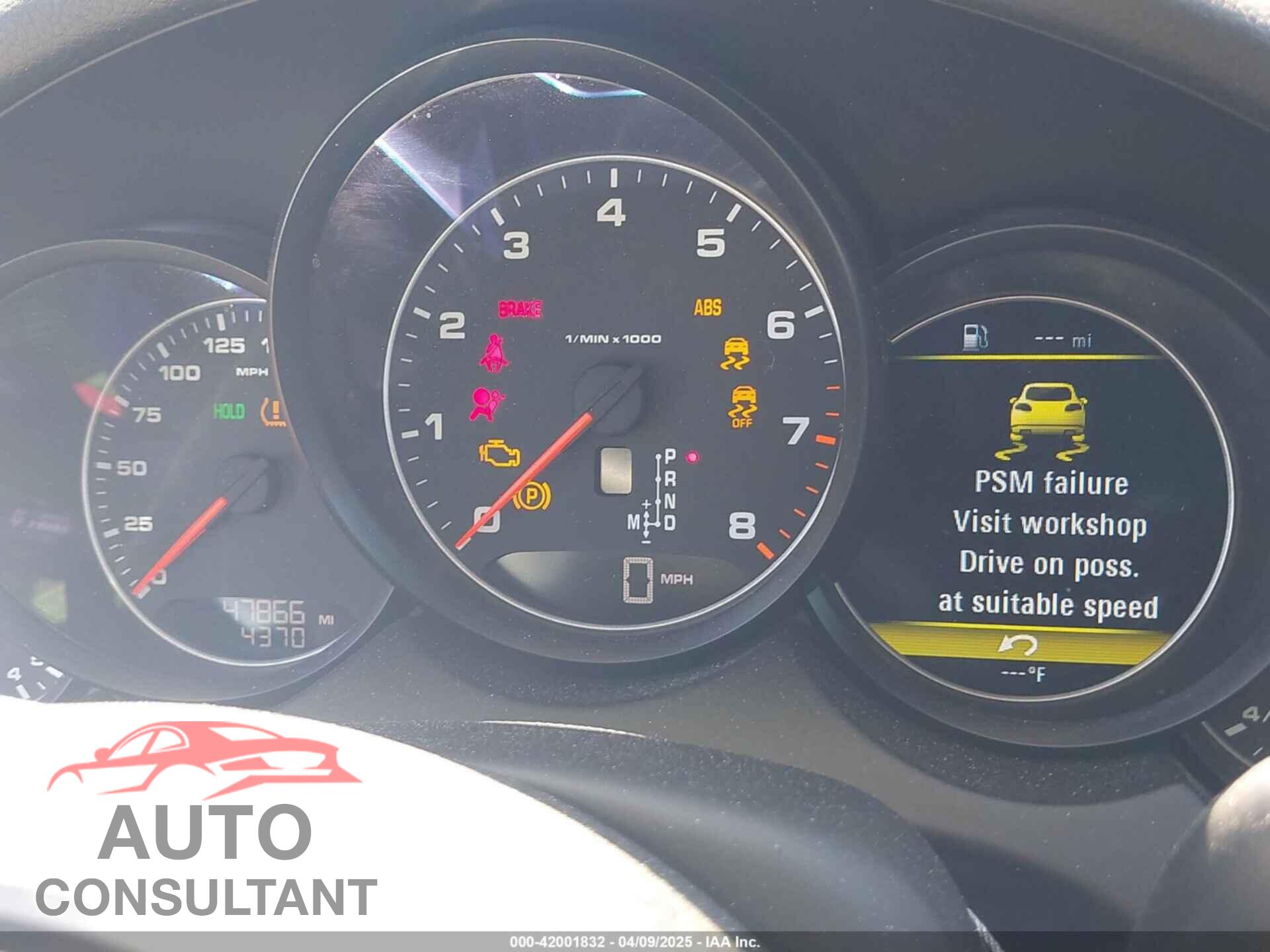 PORSCHE CAYENNE 2016 - WP1AA2A21GLA10704