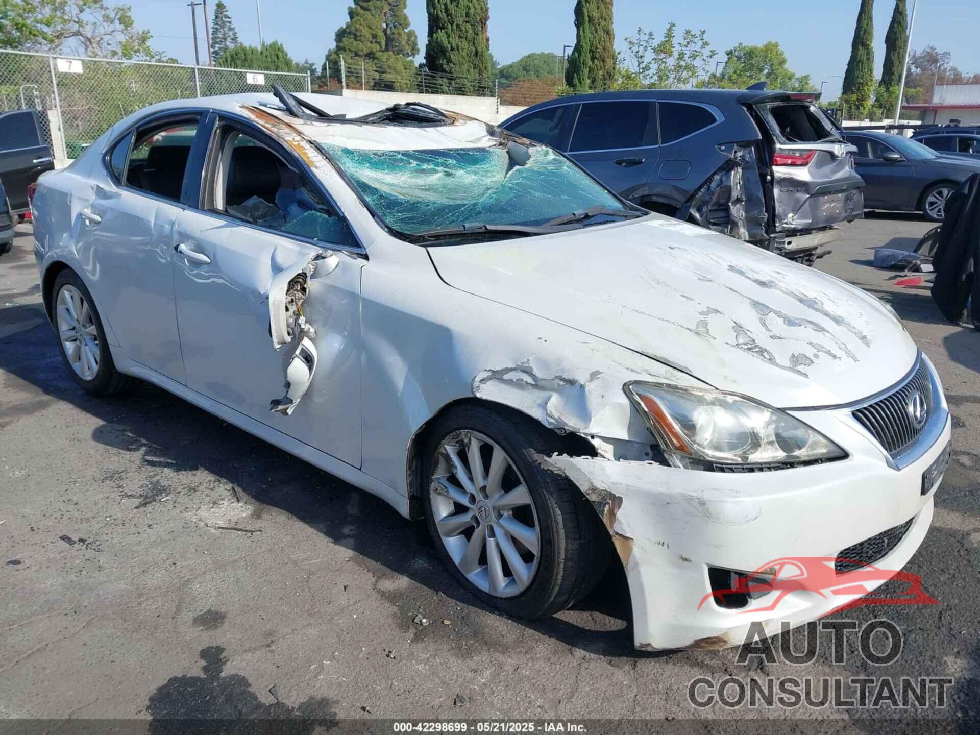 LEXUS IS 250 2009 - JTHBK262X95087301