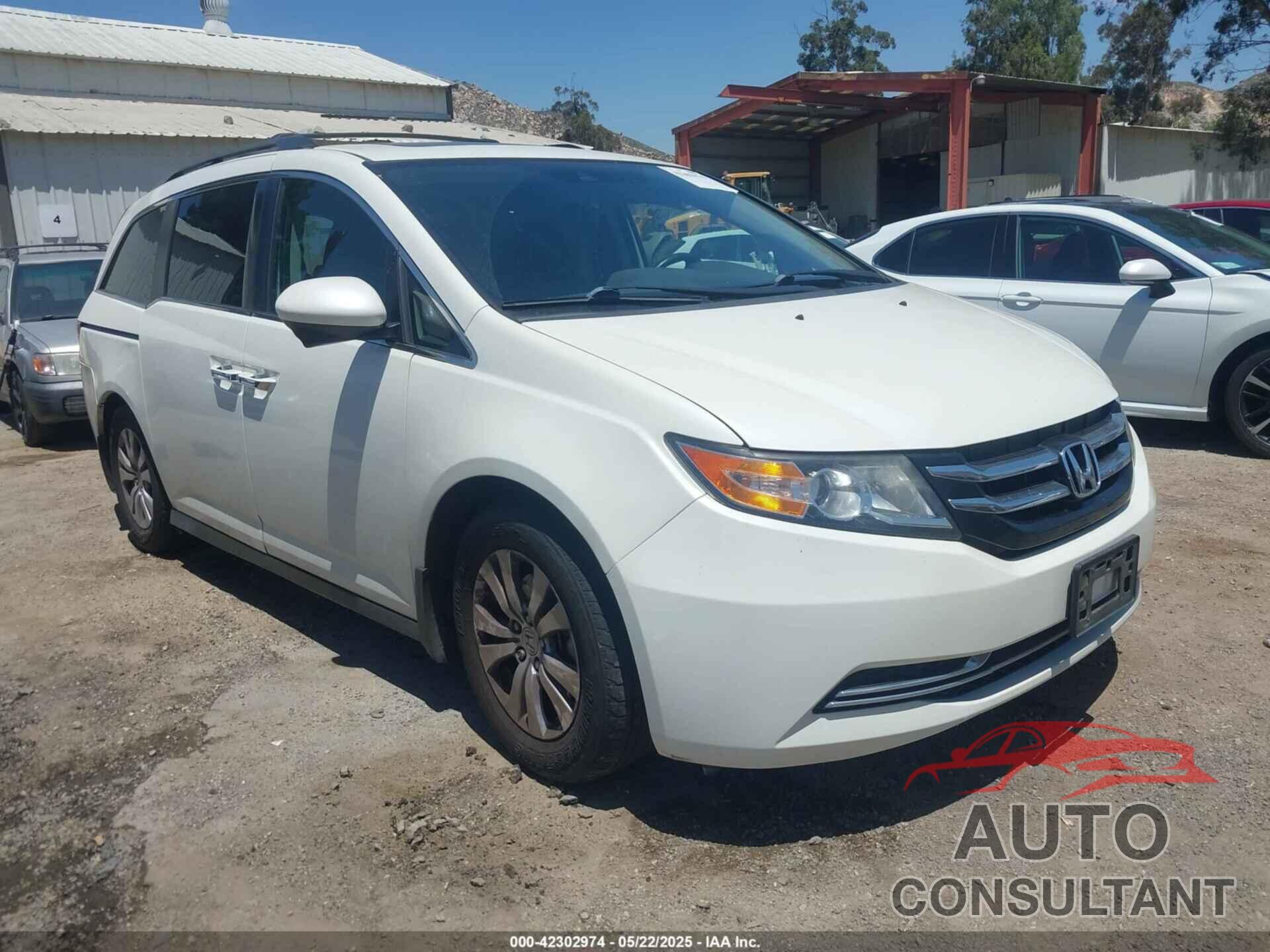 HONDA ODYSSEY 2017 - 5FNRL5H61HB002079