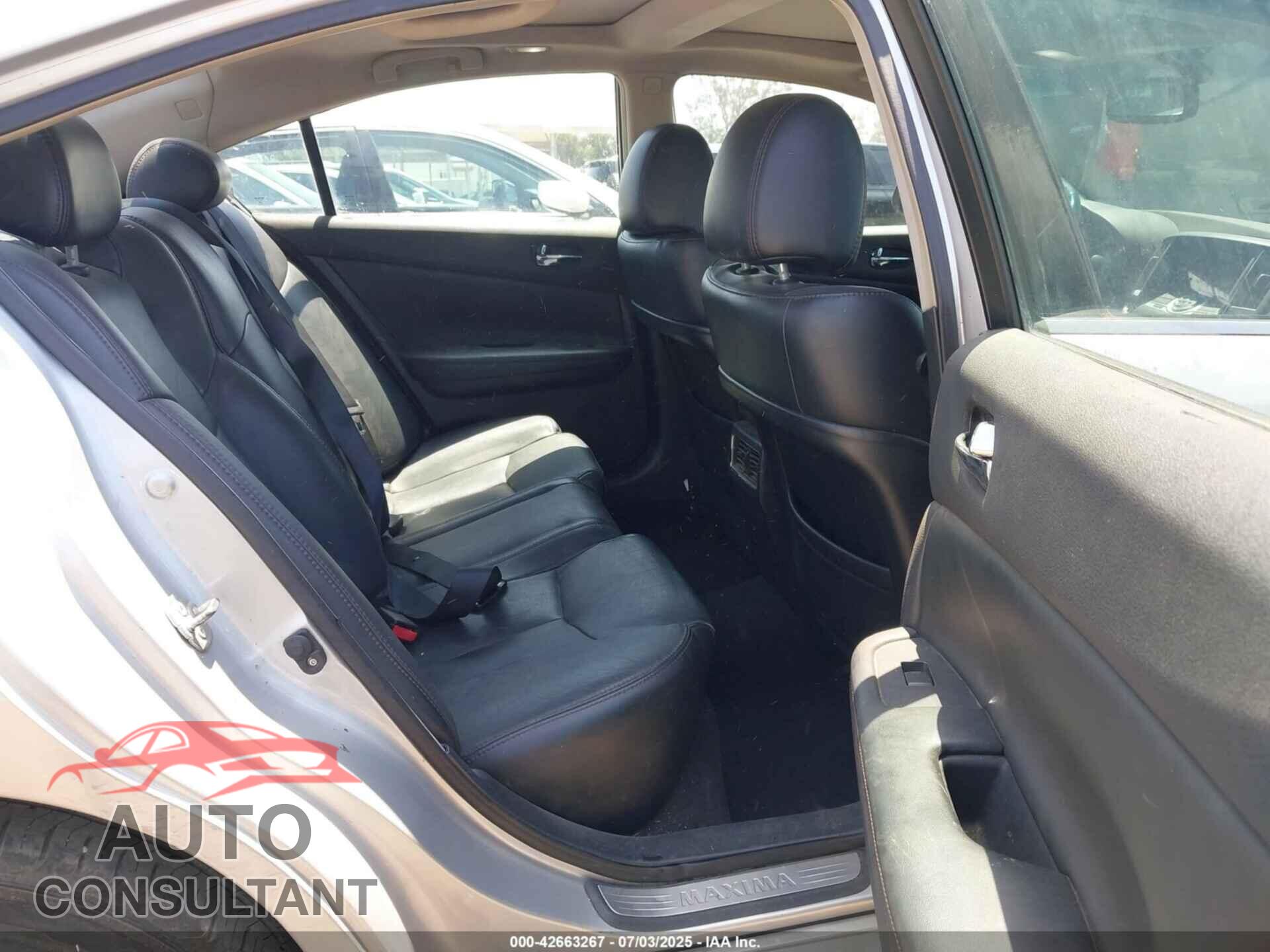 NISSAN MAXIMA 2012 - 1N4AA5AP3CC856251