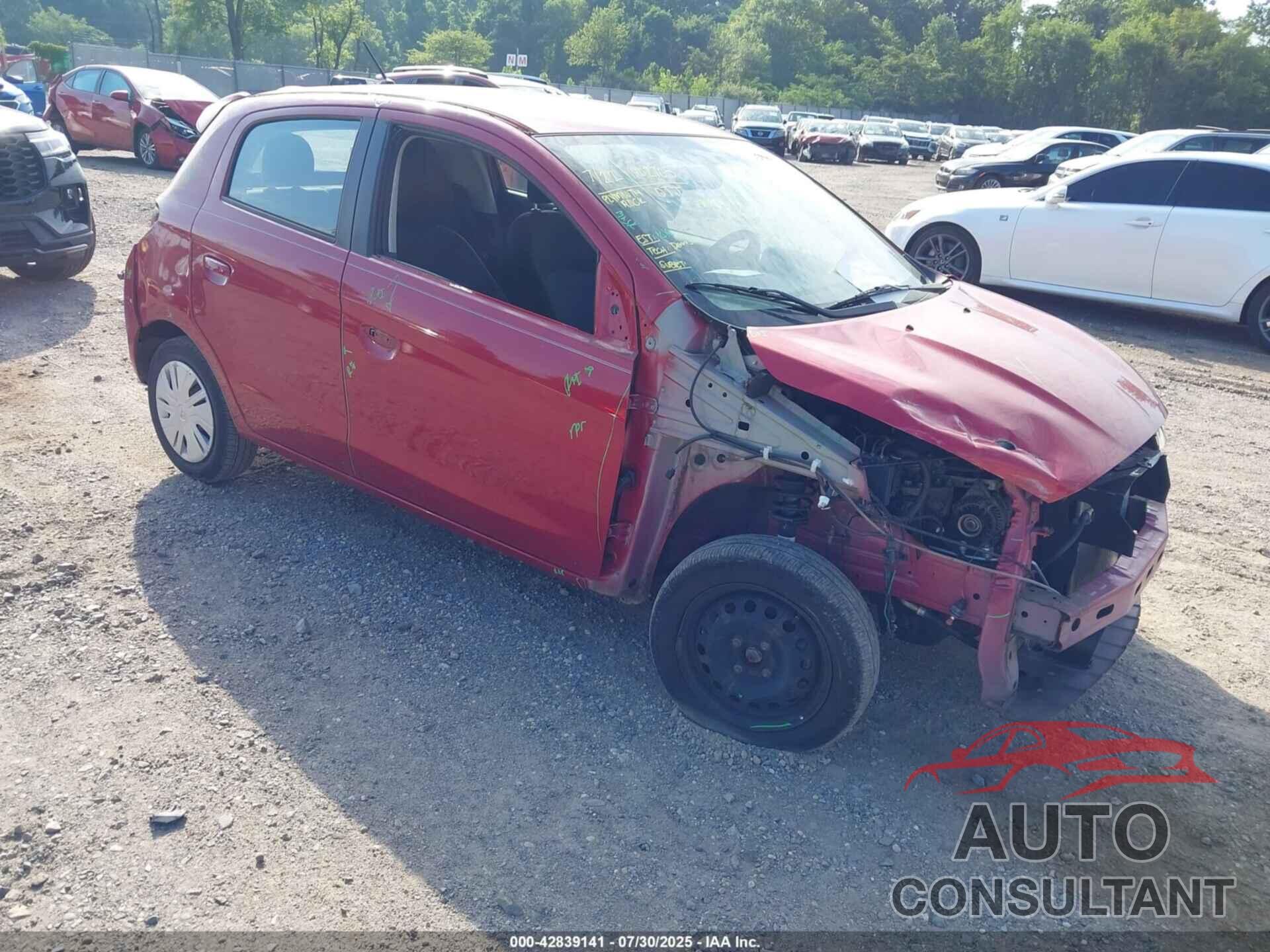 MITSUBISHI MIRAGE 2019 - ML32A3HJ1KH000567