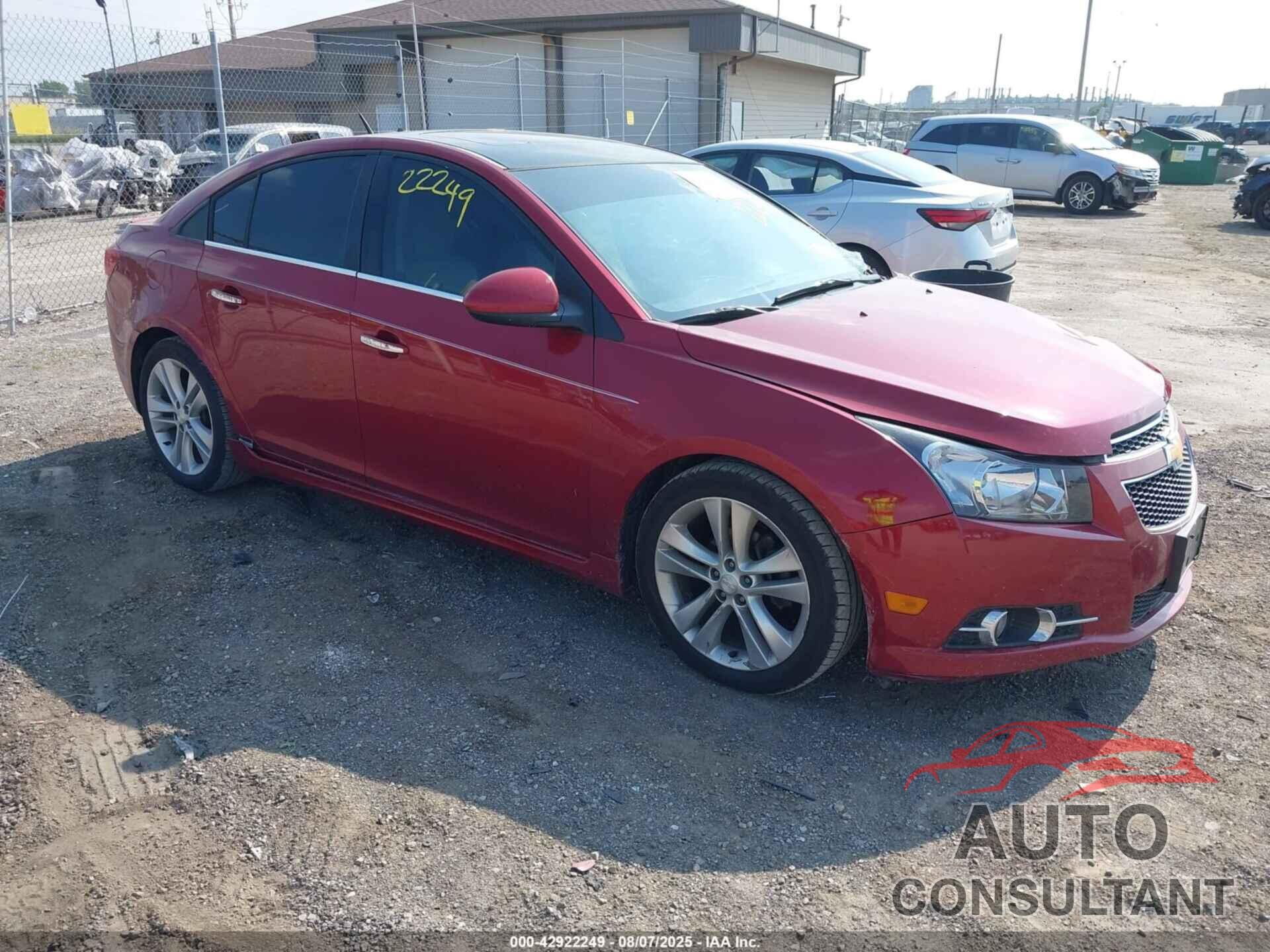 CHEVROLET CRUZE 2014 - 1G1PG5SB6E7315933