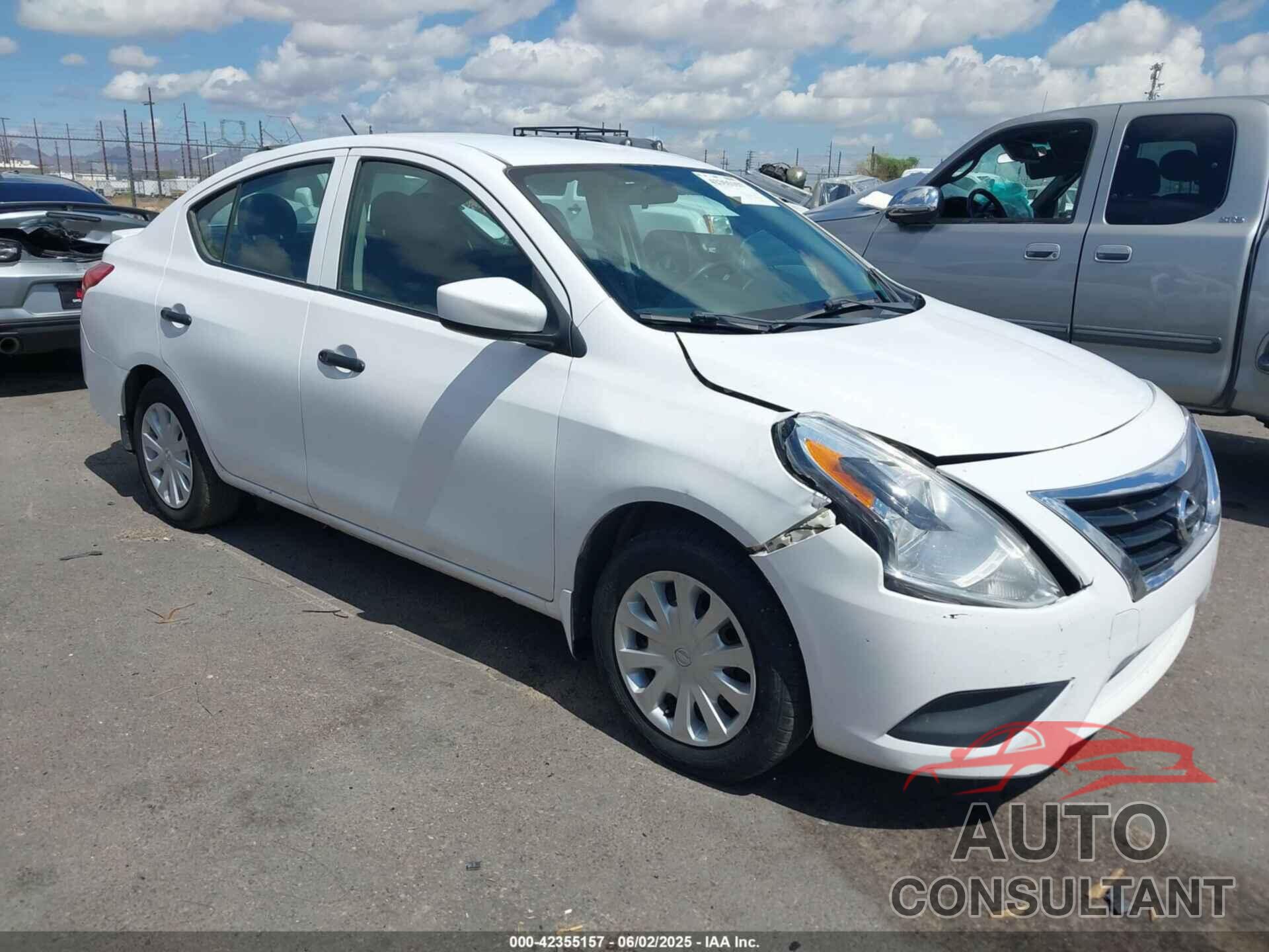 NISSAN VERSA 2017 - 3N1CN7AP1HL851227