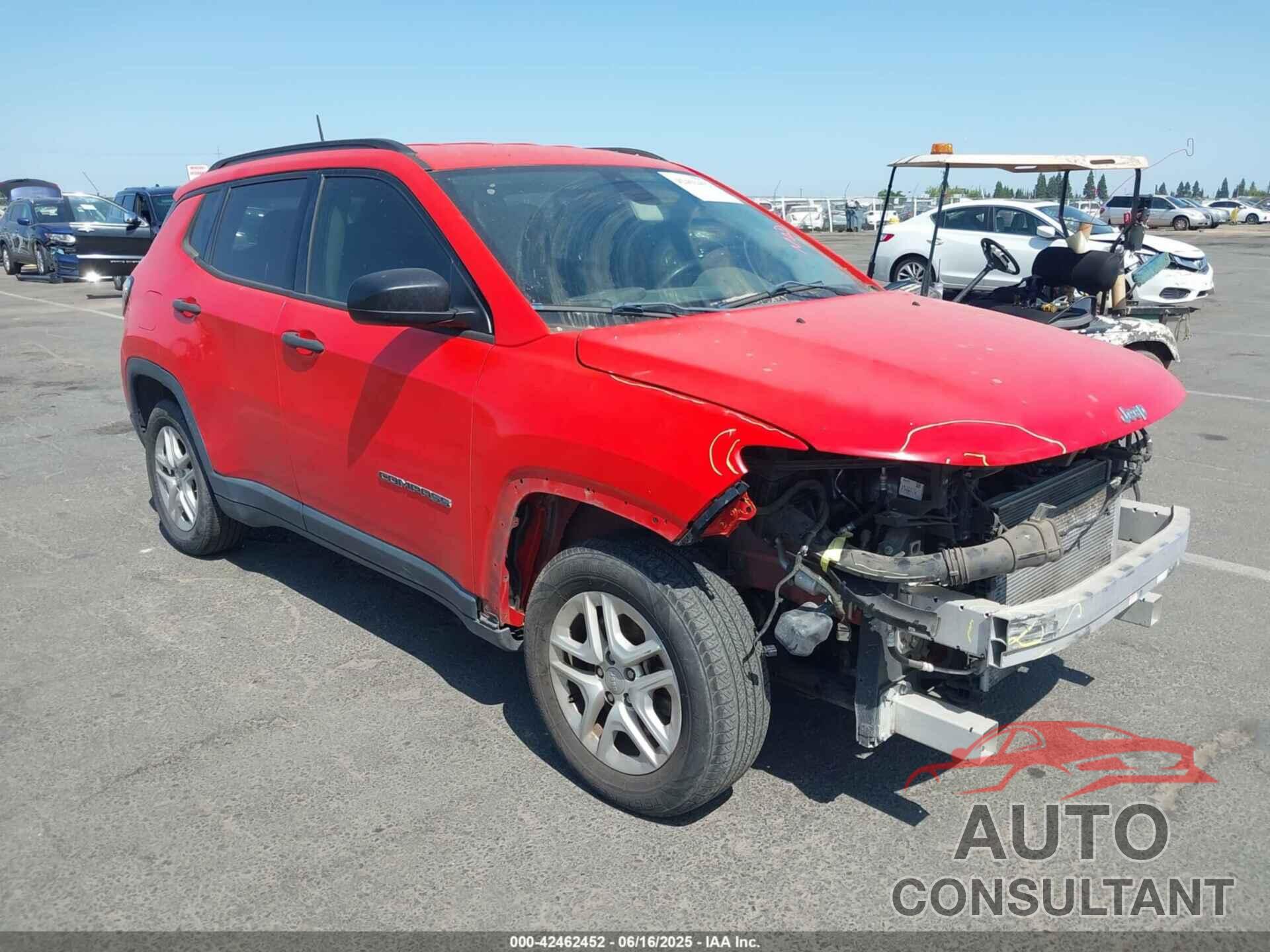 JEEP NEW COMPASS 2017 - 3C4NJCAB8HT668700