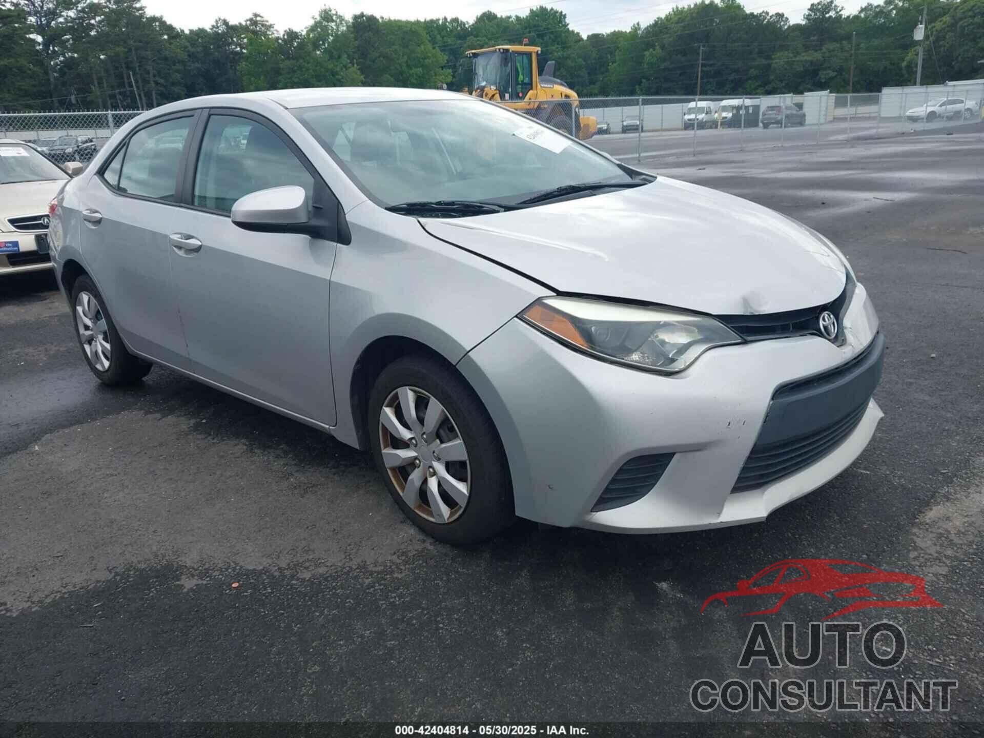 TOYOTA COROLLA 2014 - 2T1BURHE2EC197929