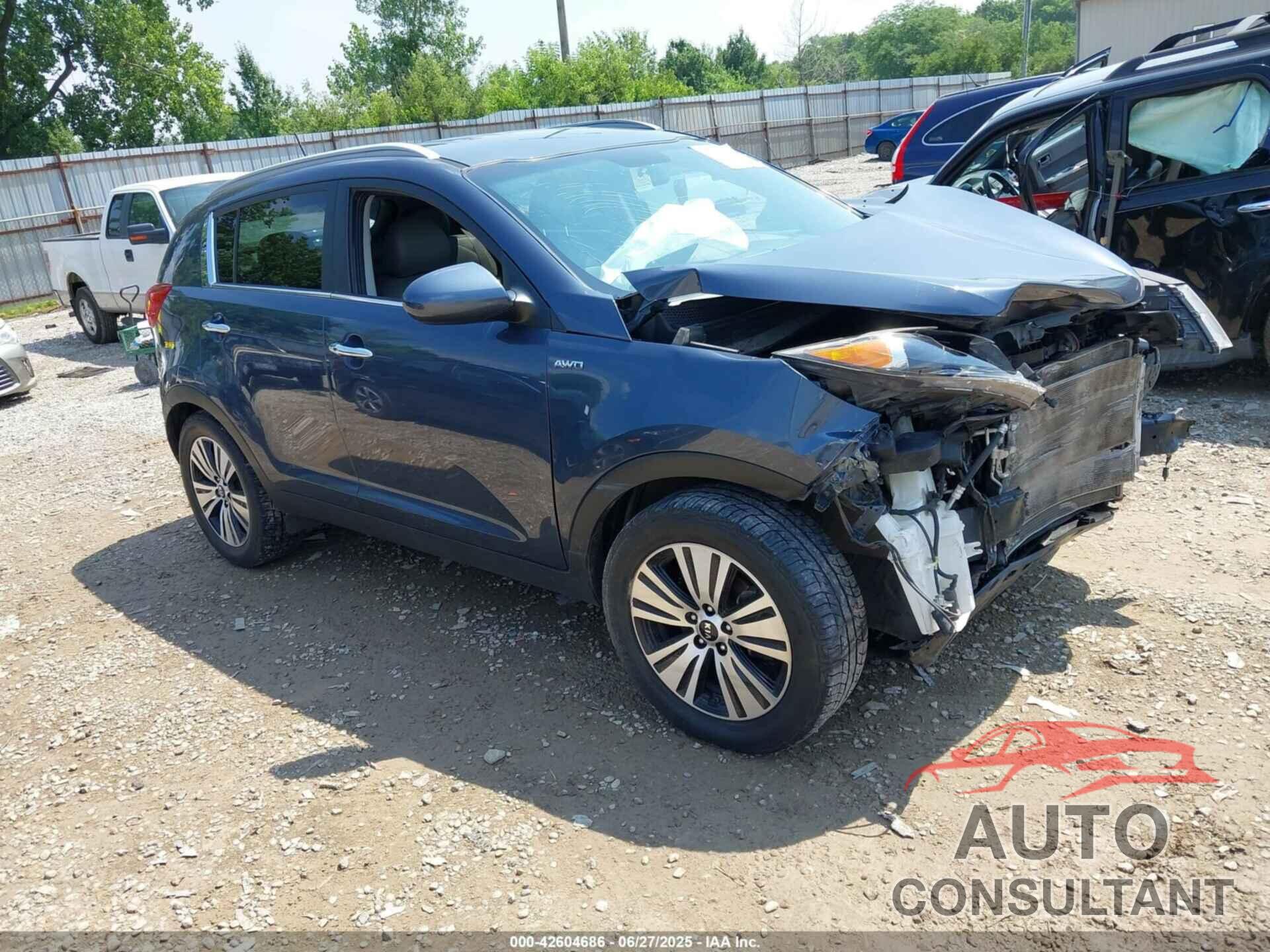 KIA SPORTAGE 2016 - KNDPCCAC9G7816304
