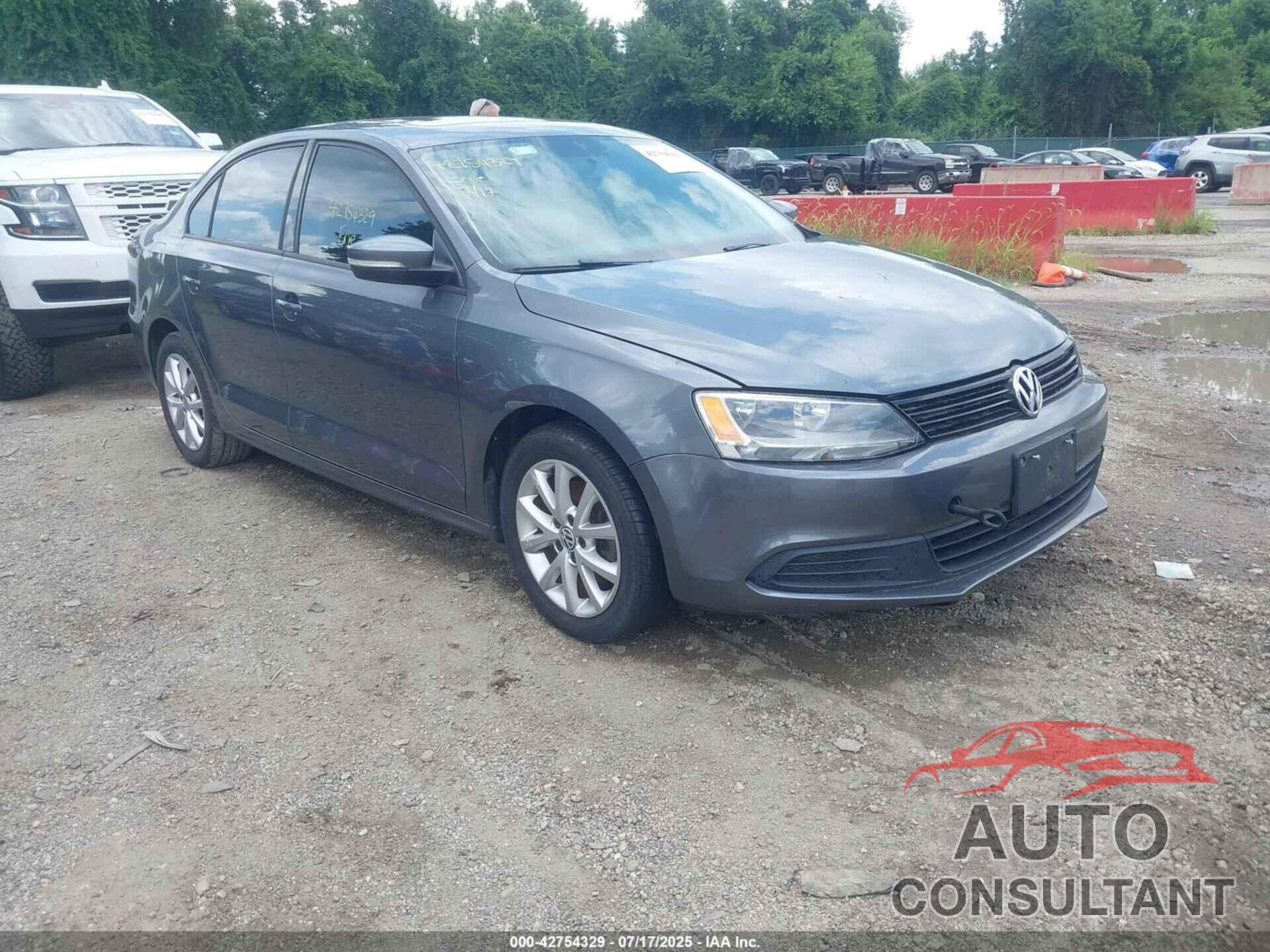 VOLKSWAGEN JETTA 2012 - 3VWDP7AJ0CM010295