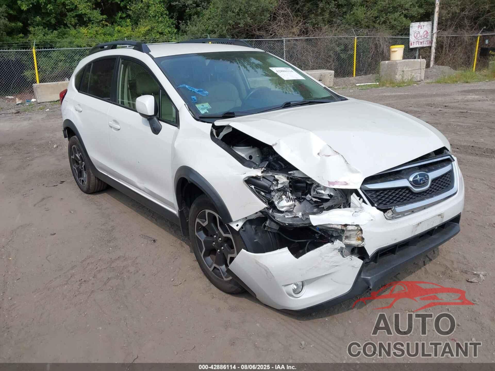 SUBARU XV CROSSTREK 2014 - JF2GPAGC0E8320378