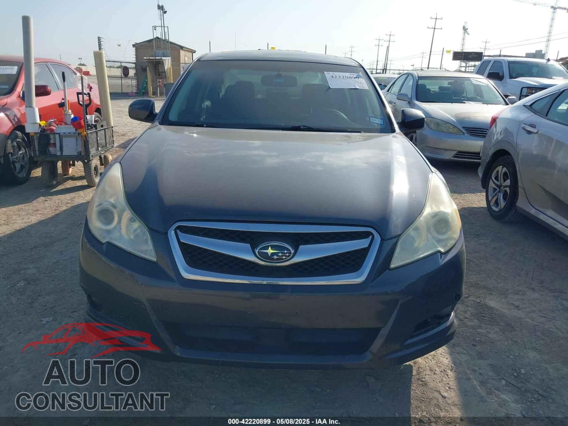 SUBARU LEGACY 2010 - 4S3BMEH61A2230297