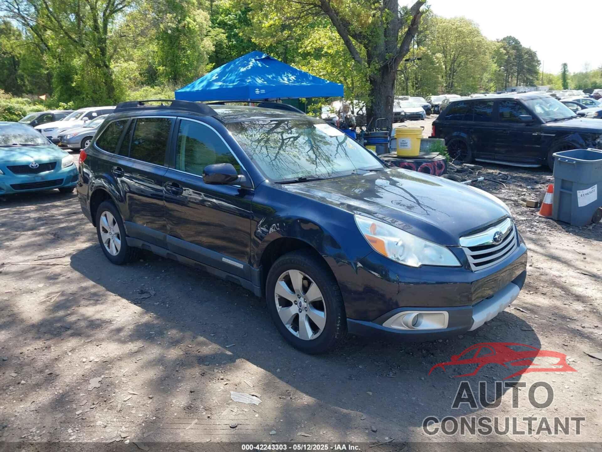 SUBARU OUTBACK 2012 - 4S4BRBKC2C3288734
