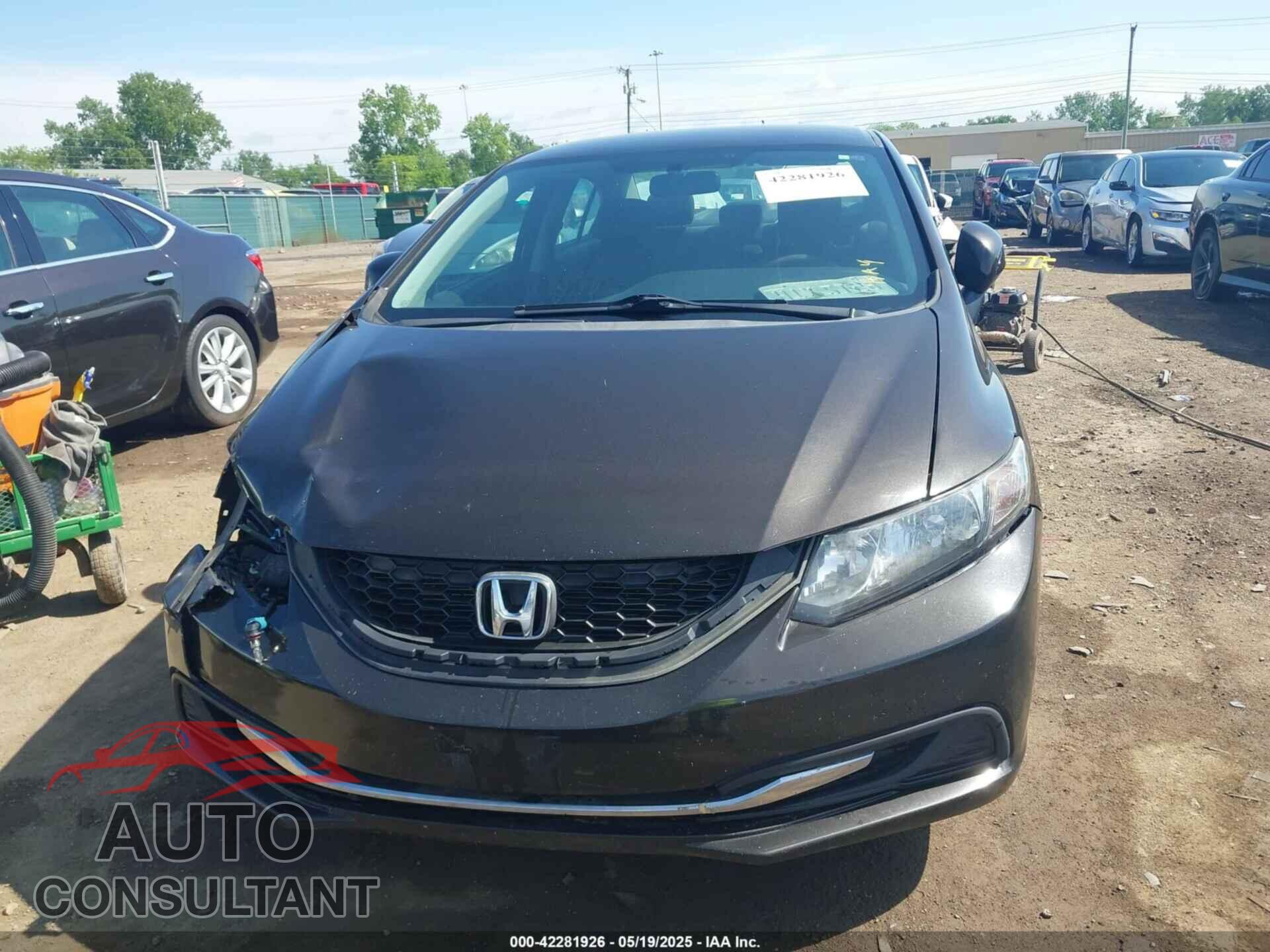 HONDA CIVIC 2013 - 2HGFB2F55DH578018