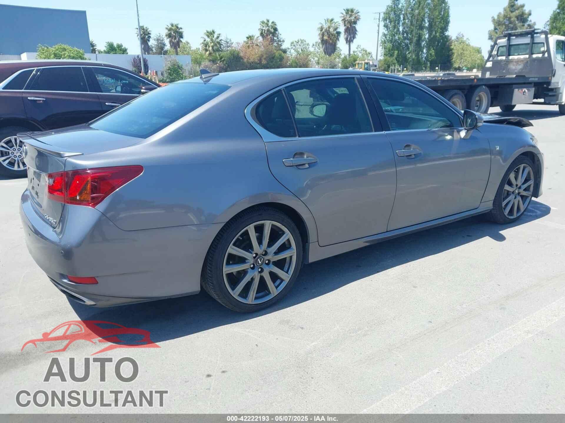 LEXUS GS 350 2013 - JTHBE1BL4D5028253