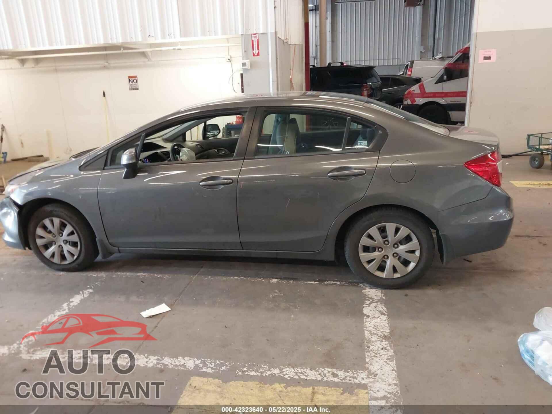 HONDA CIVIC 2012 - 2HGFB2F54CH608978