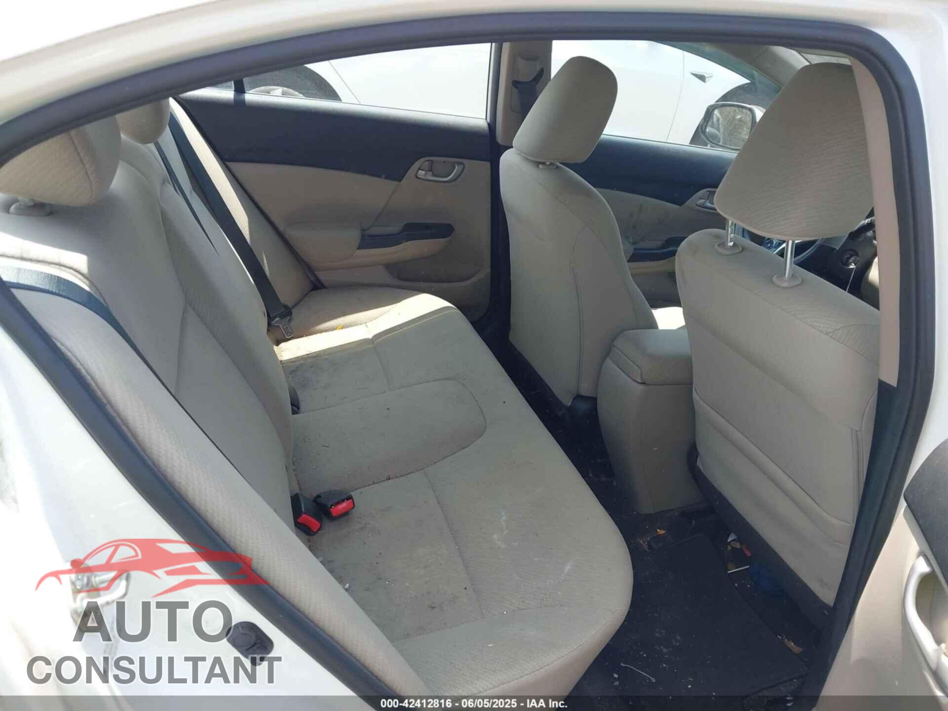 HONDA CIVIC 2013 - 2HGFB2F54DH579788